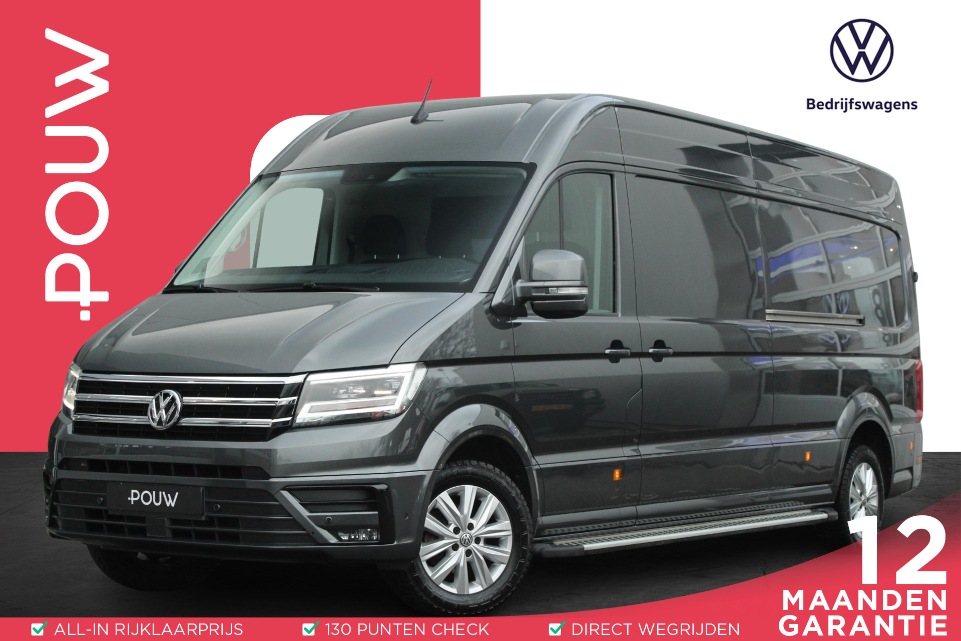 Volkswagen Crafter 35 2.0 TDI 177pk AUT L4H3 Exclusive | Navigatie | LED koplampen | Camera | Adaptive Cruise Control
