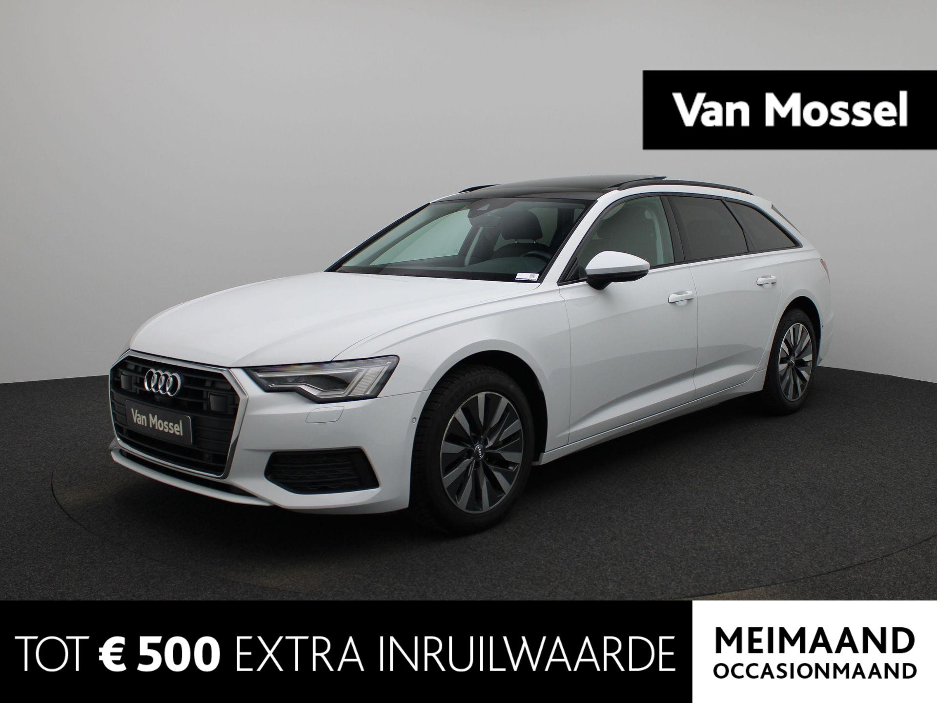 Audi A6 Avant Business Edition 30 TDI S tronic VIRTUEEL COCKPIT | PANORAMADAK | LEDEREN BEKLEDING | ELEKTRISCHE STOELEN | NAVIGATIE | TREKHAAK | ELEKTRISCHE ACHTERKLEP | MEMORY STOELEN | CAMERA | STOELVERWARMING |