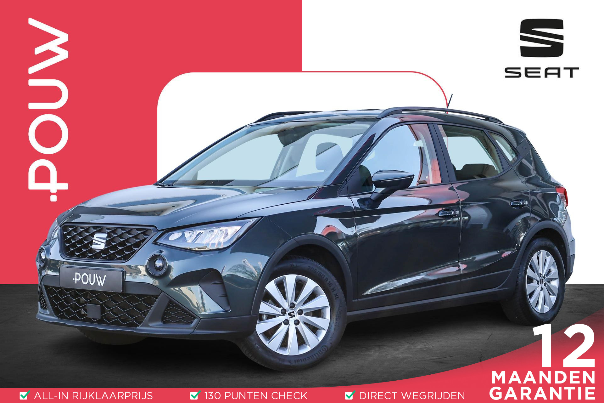 SEAT Arona 1.0 TSI 95pk Style | Full Link Navigatie | Climate Control | Cruise Control | DAB+