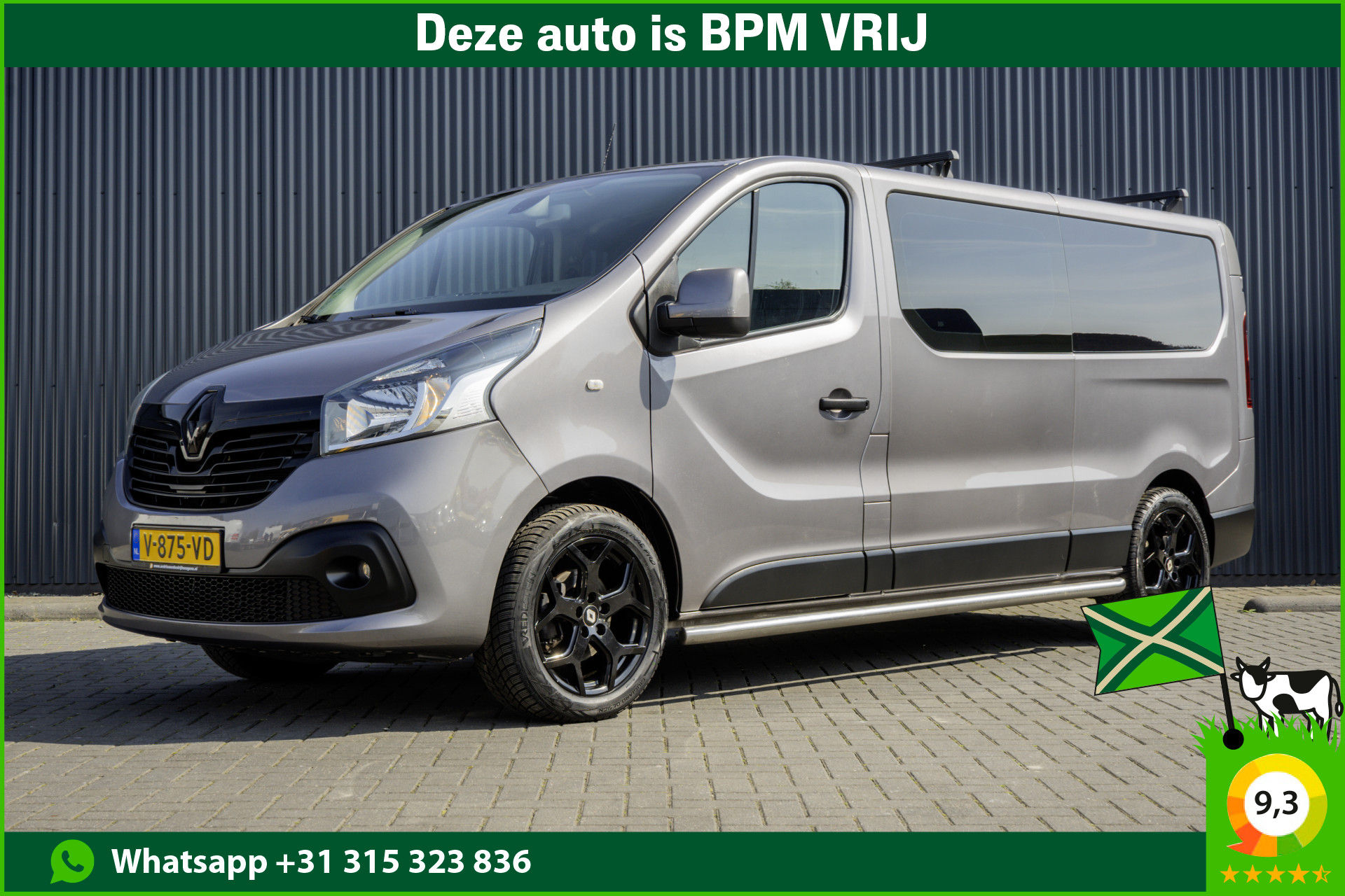 Renault Trafic 1.6 dCi L2H1 | 5-Zits | DC | Camera | Navigatie | Climate | Cruise | PDC | Euro 6