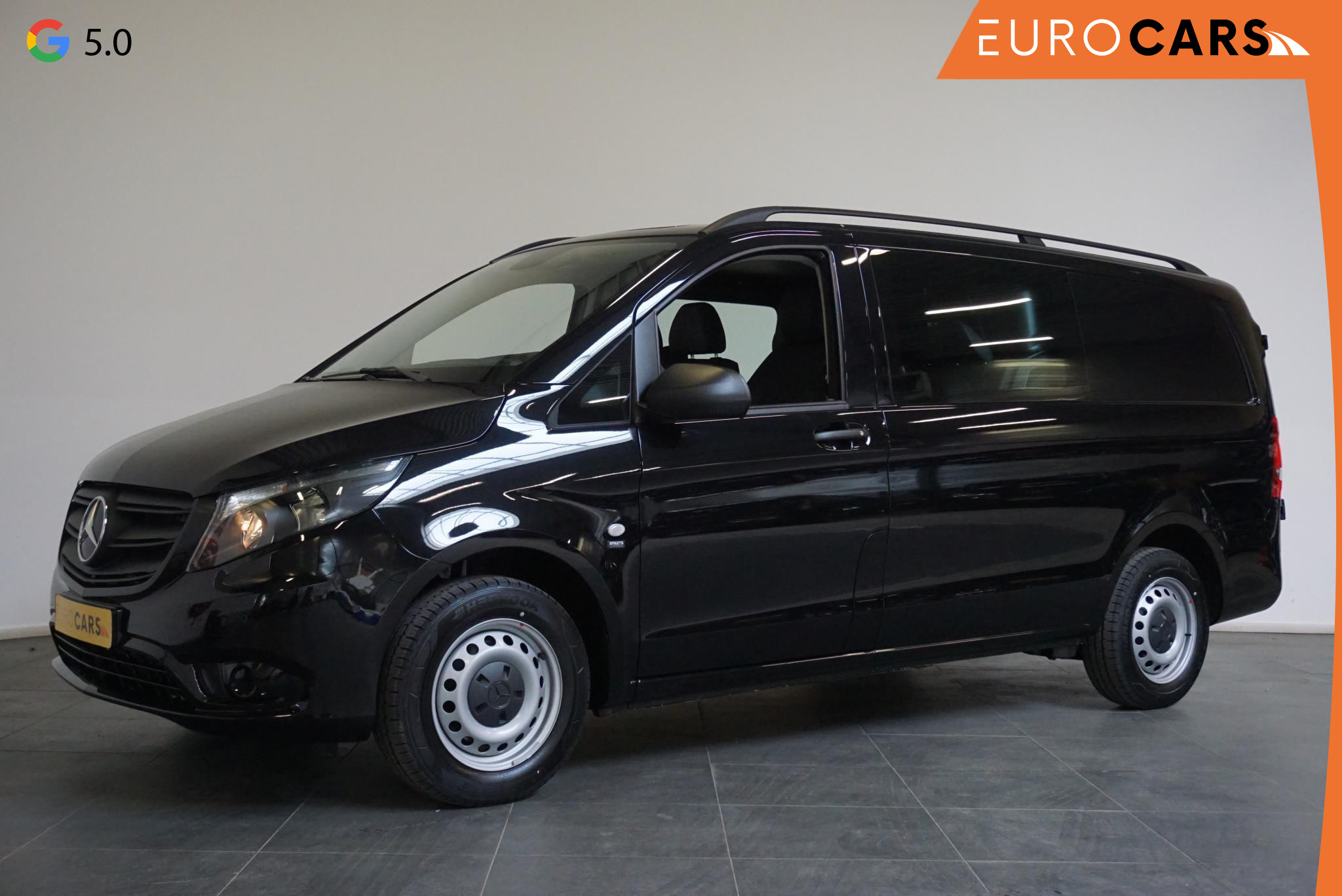 Mercedes-Benz Vito 114 CDI Lang Dubbele Cabine Automaat Airco Navigatie Parkeersensoren  6-zits Trekhaak