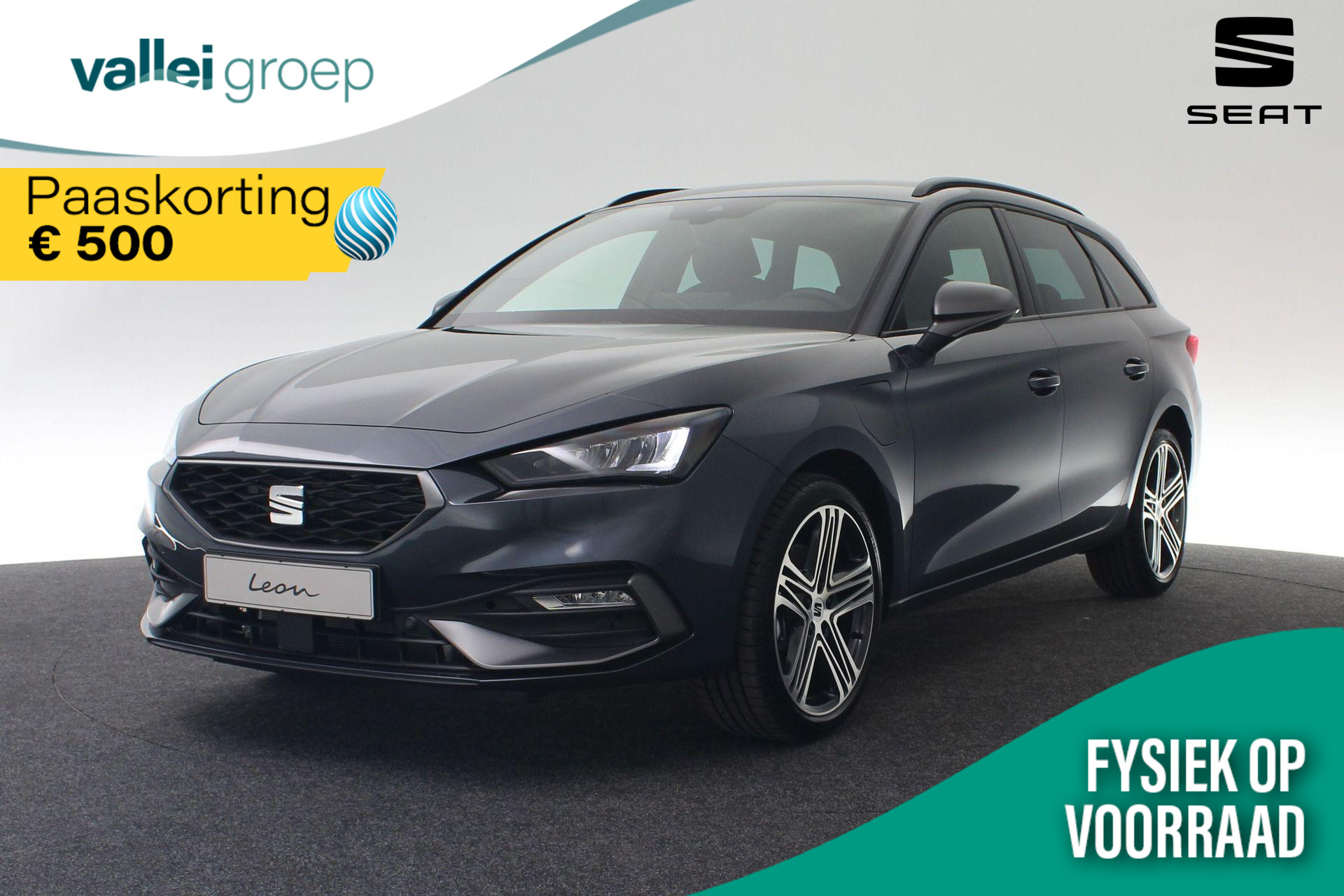 SEAT Leon FR First Edition 1.5 TSI eHybrid 150 kW / 204 pk DSG | Camera | LED | ACC | Side Assist | 18 inch