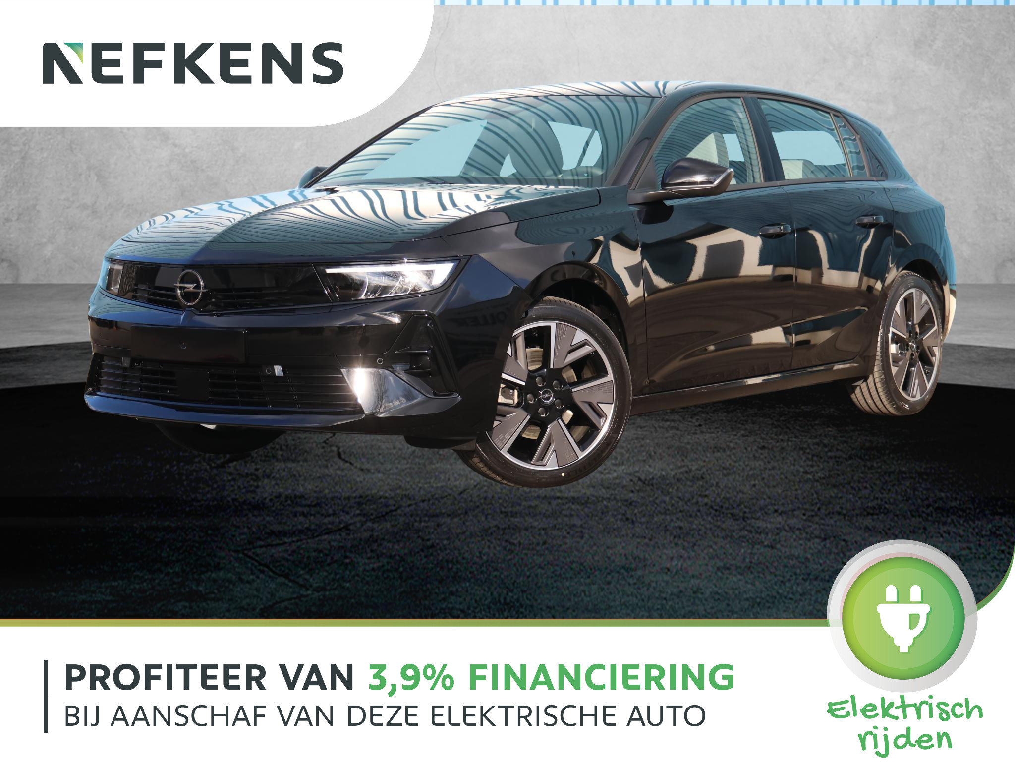 Opel Astra Electric 54 kWh Edition (Adpt. cruise control | Draadloos Apple Carplay/Anroid Auto | Parkeersensoren V/A | Climate control | Digitale cockpit)