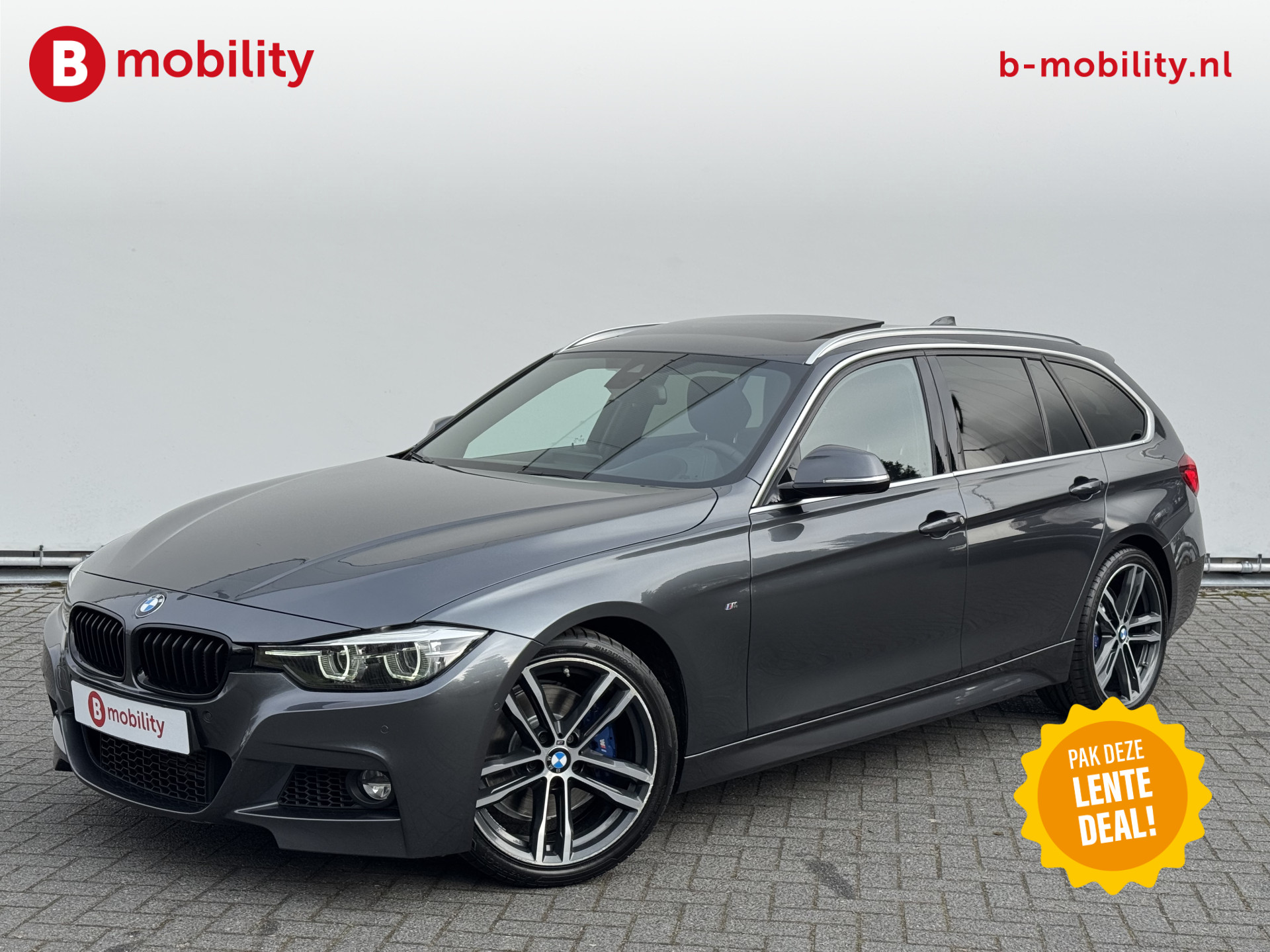 BMW 3 Serie Touring 318i High Executive M-Sport Head-Up Display Apple CarPlay | Panoramadak | Achteruitrijcamera | DAB | HIFI | Leer | Cruise Control