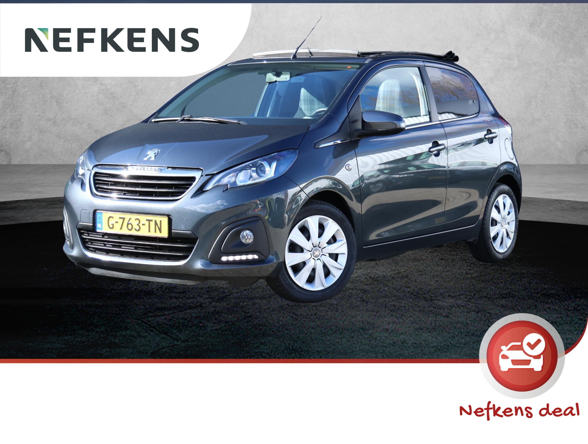 Peugeot 108 1.0 73 pk Active TOP! | 1ste eigenaar | Camera | AppleCarPlay | Cabrio | Airco