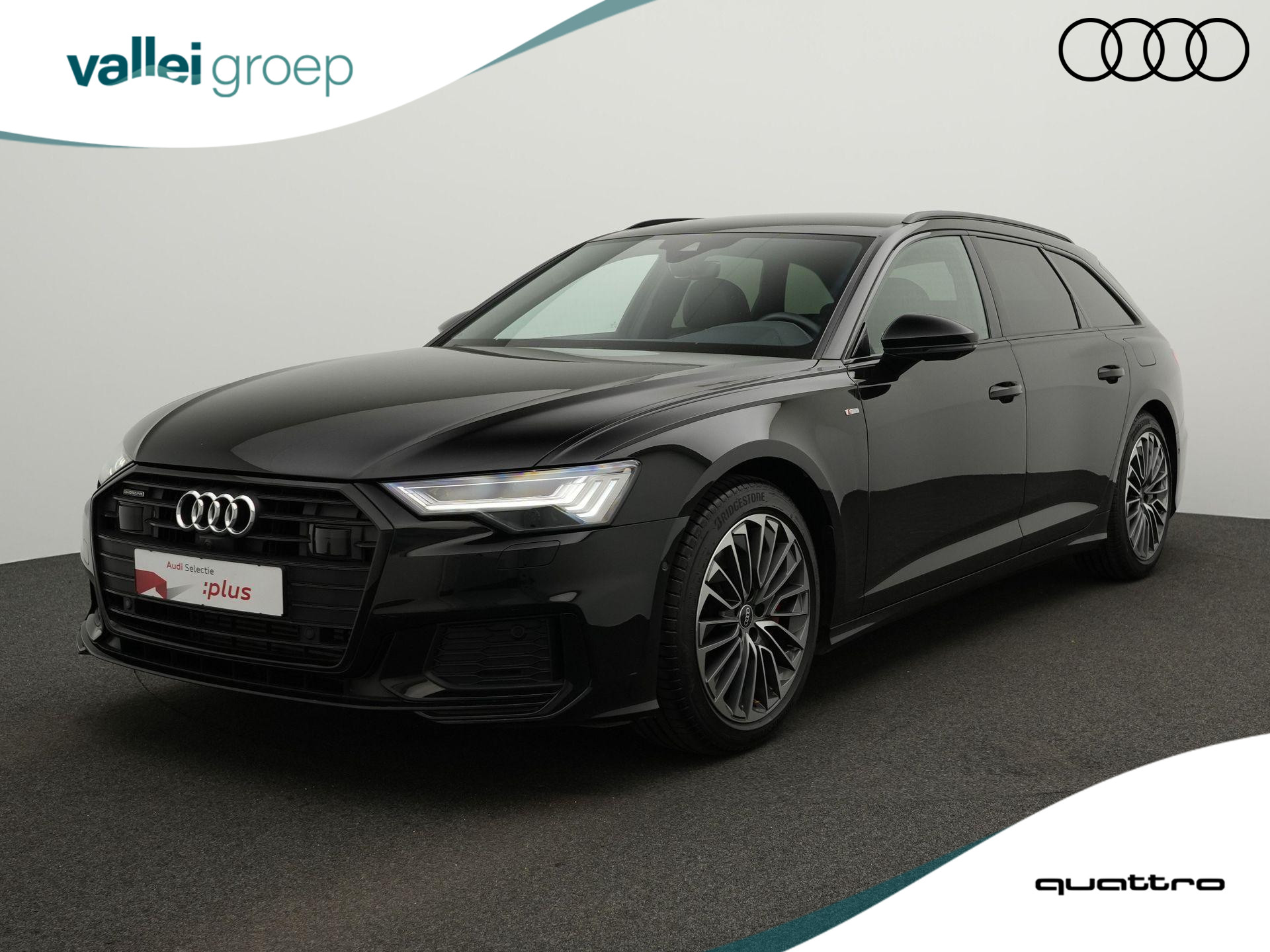 Audi A6 Avant 55 TFSI e 367 pk S-tronic quattro Pro Line S Competition / S-Line | Trekhaak | Demperregeling | Rondomzicht camera | Bang & Olufsen | Geheugenstoel | HD Matrix LED