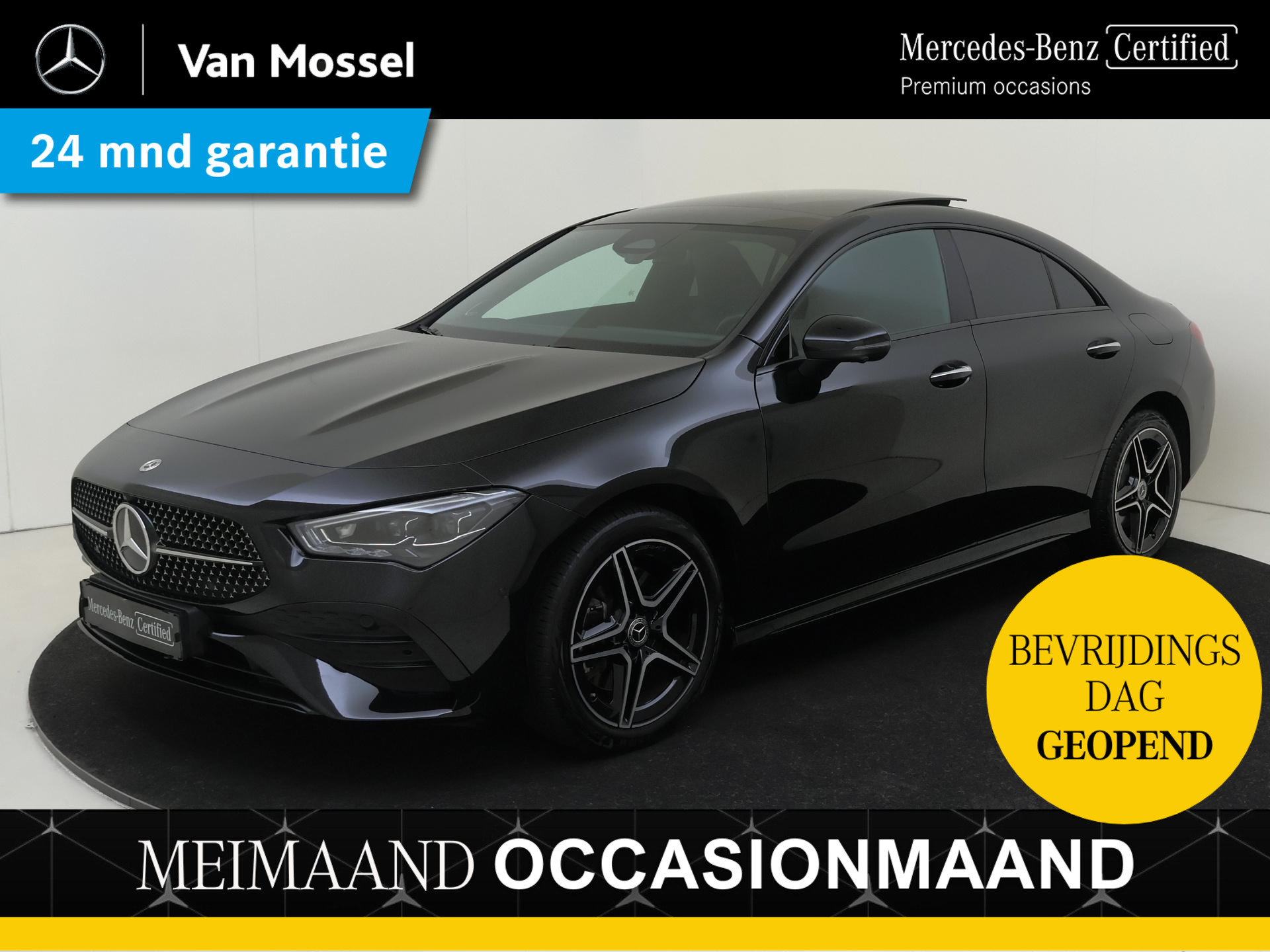 Mercedes-Benz CLA 250 e AMG Line / Panoramadak/ Night/ Burmester/ Sfeerverlichting