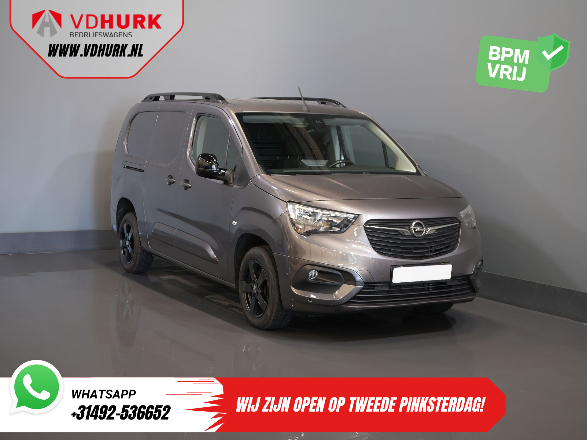 Opel Combo 1.5D 130pk Aut. L2 BPM VRIJ! Carplay/ Camera/ Cruise/ PDC V+A