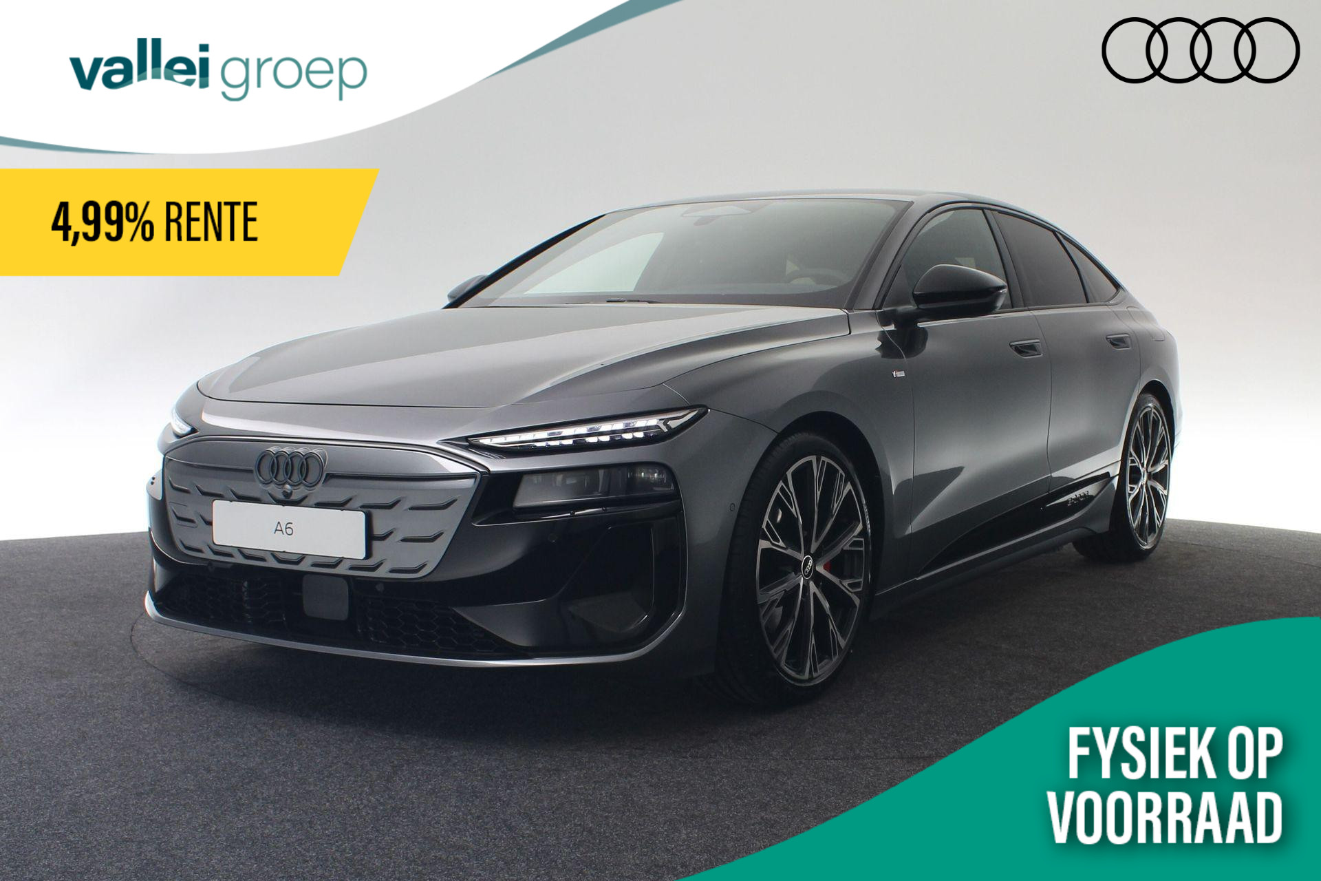 Audi A6 e-tron S edition 100kWh 270 kW / 367 PK Sportback | 360 Camera | HUD | Tech pro | Dinamica-microvezel en lederen bekleding | Bang & olufsen sound system