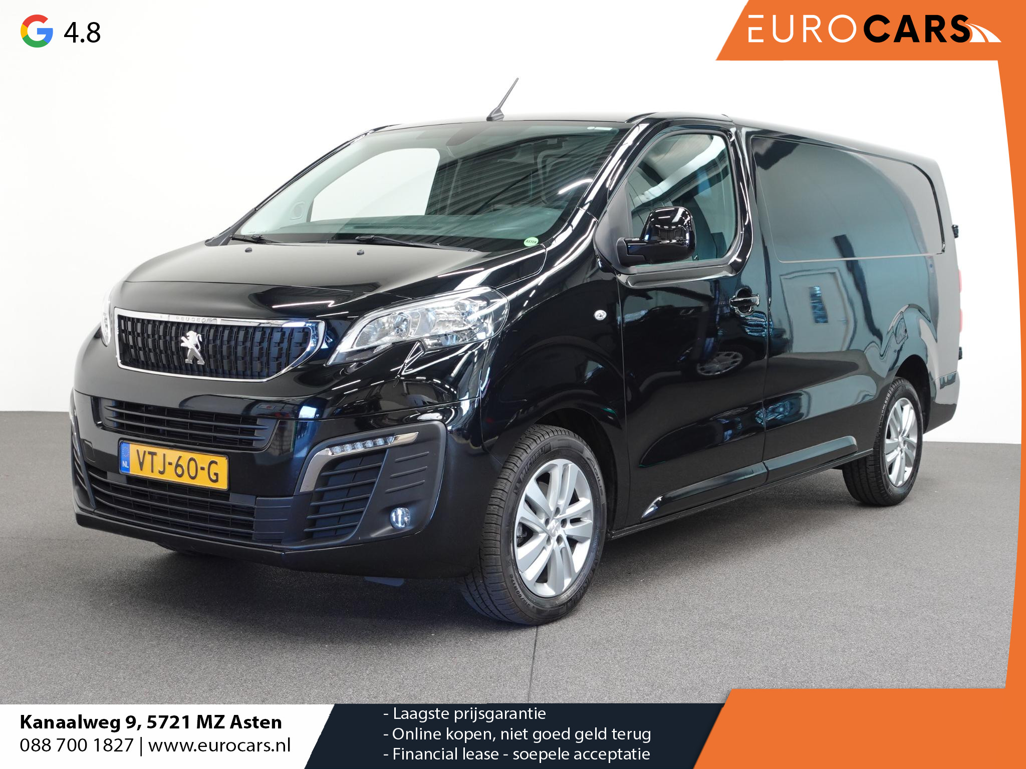 Peugeot Expert 2.0 BlueHDI 180PK Long Premium Automaat Airco App-Connect LM Velgen