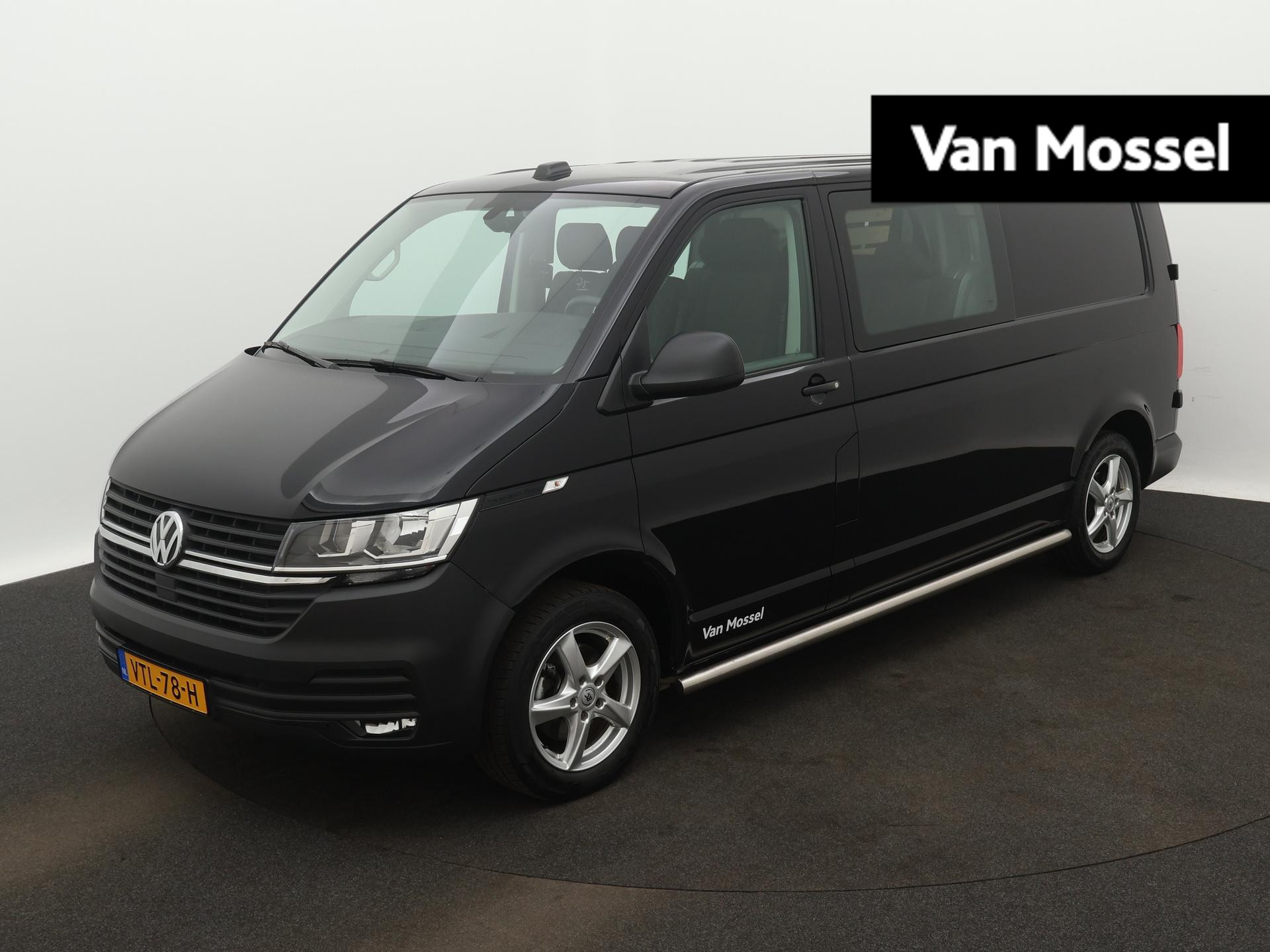 Volkswagen Transporter 2.0 TDI 110 pk L2H1 | Airco | Trekhaak | Dubbele cabine | Trekhaak | Parkeerhulp achter |