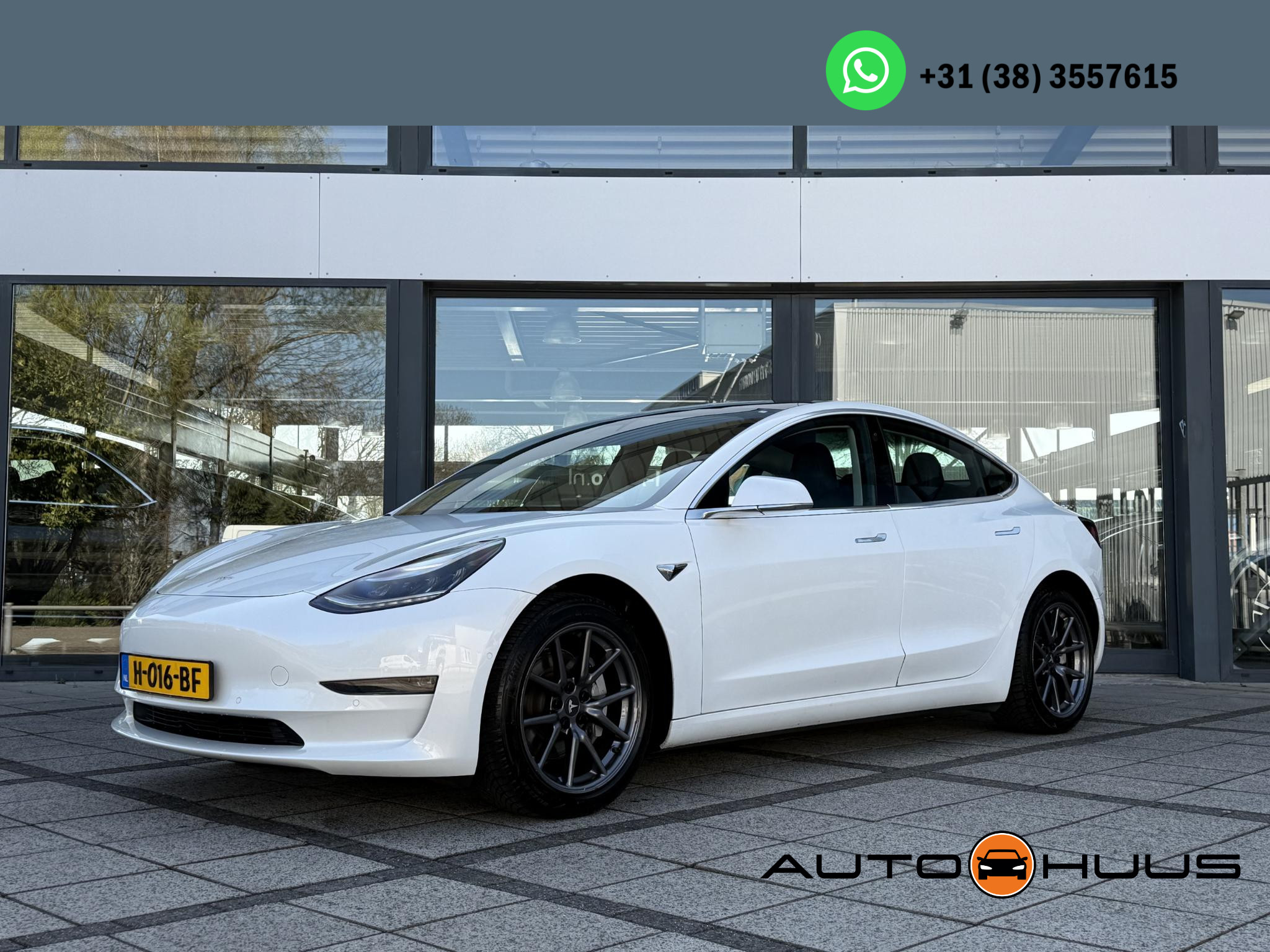Tesla Model 3 Long Range AWD Dual Autopilot Panorama Leder