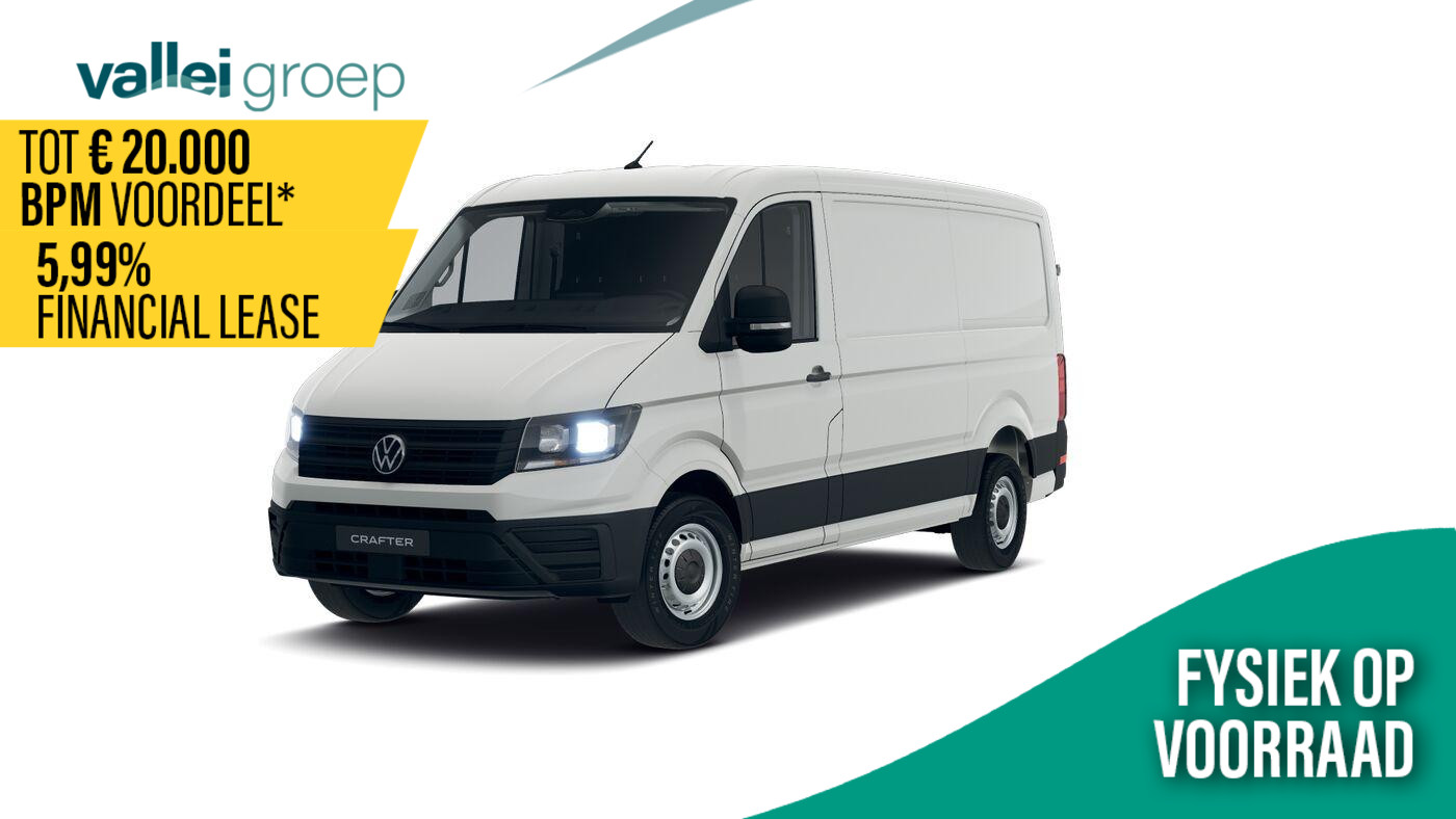 Volkswagen Crafter Bedrijfswagens Trendline L3 2.0 TDI EU6 130 kW (177 pk) GVW 3.5T WB 3640 MM 6 versn. Han