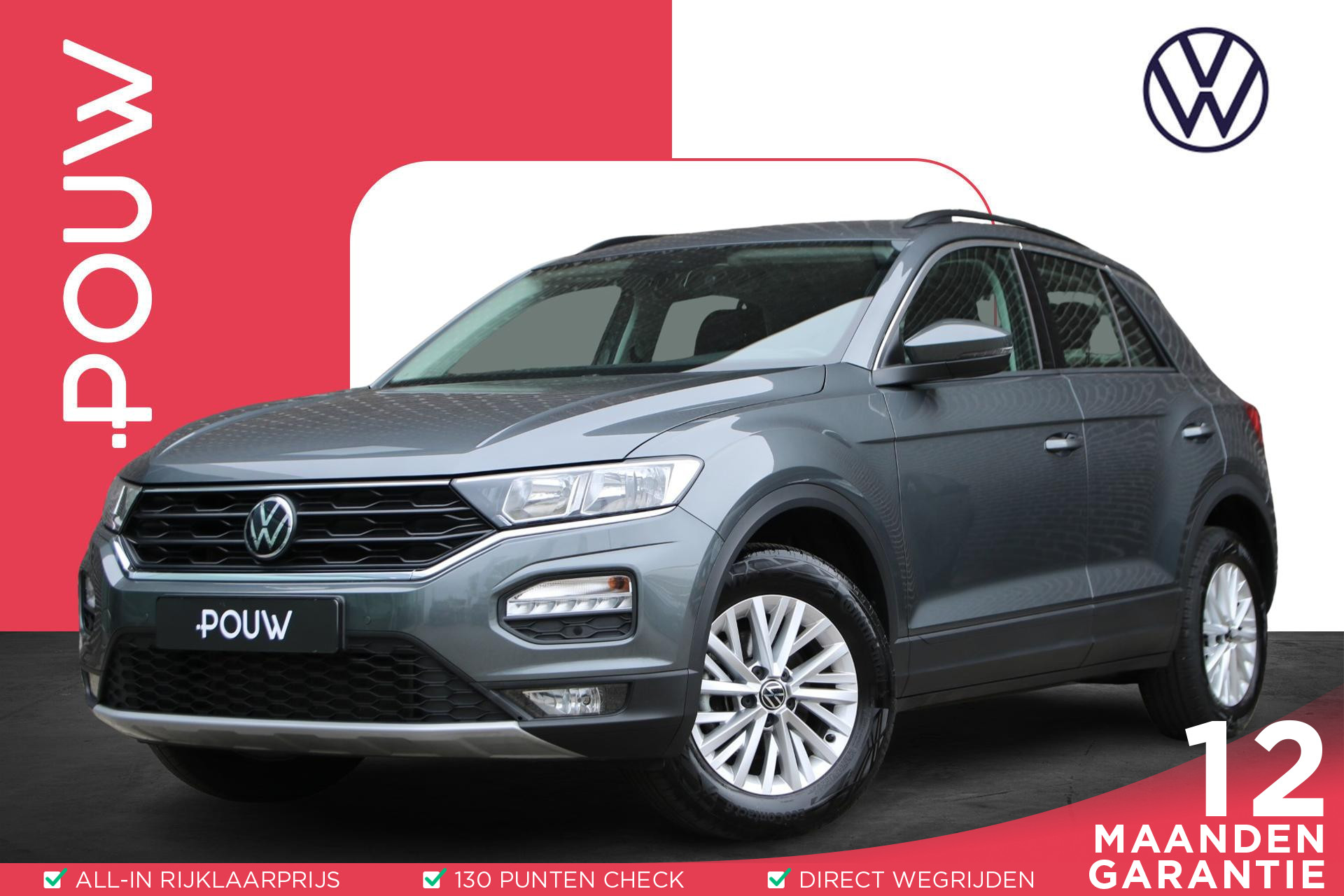 Volkswagen T-Roc 1.0 TSI 110pk Style | Navigatie | Stoelverwarming | Volautomatische Airconditioning