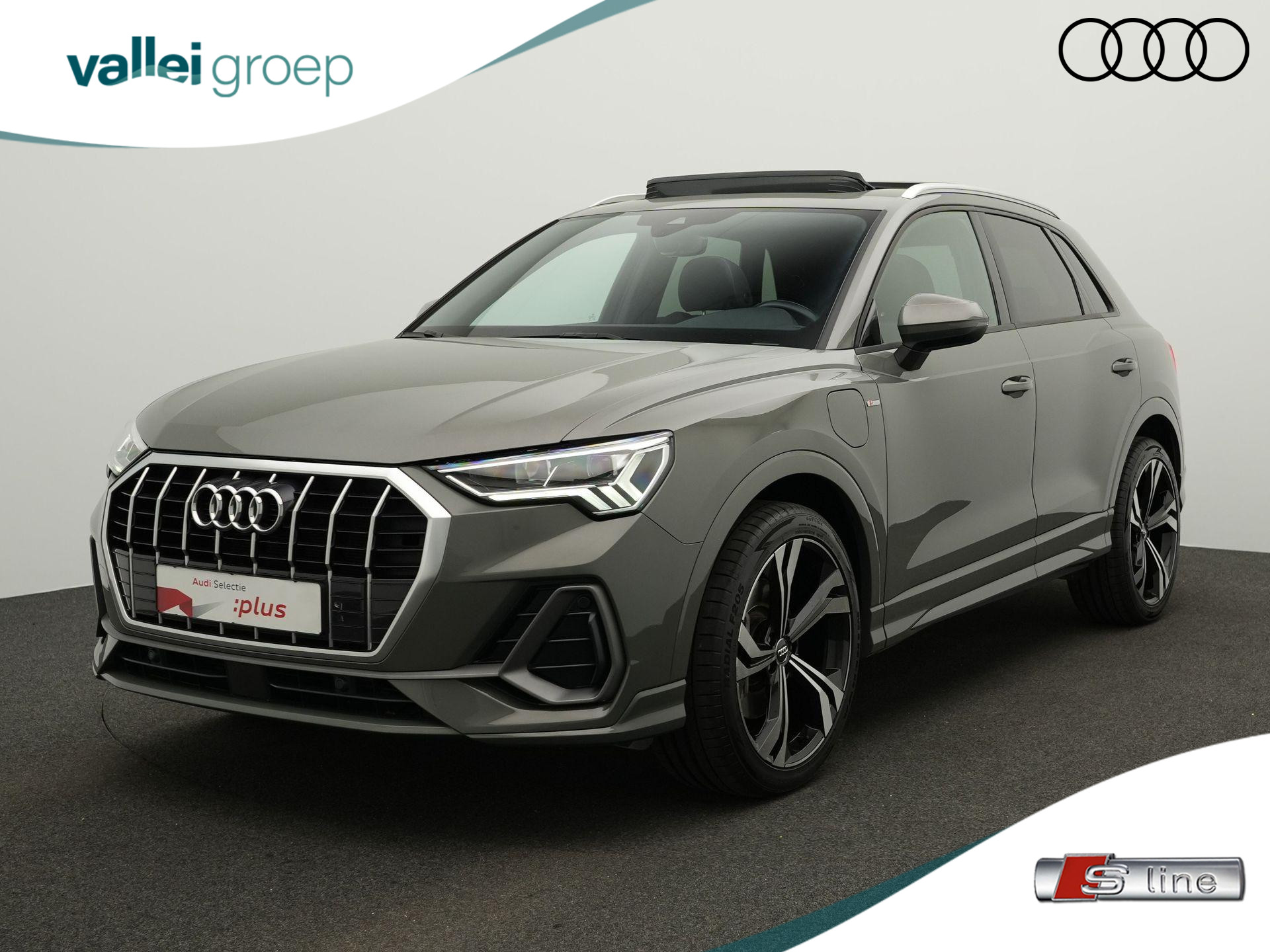 Audi Q3 45 TFSI e 245 pk S-Tronic S Edition | Pano | Trekhaak | Achteruitrijcamera |