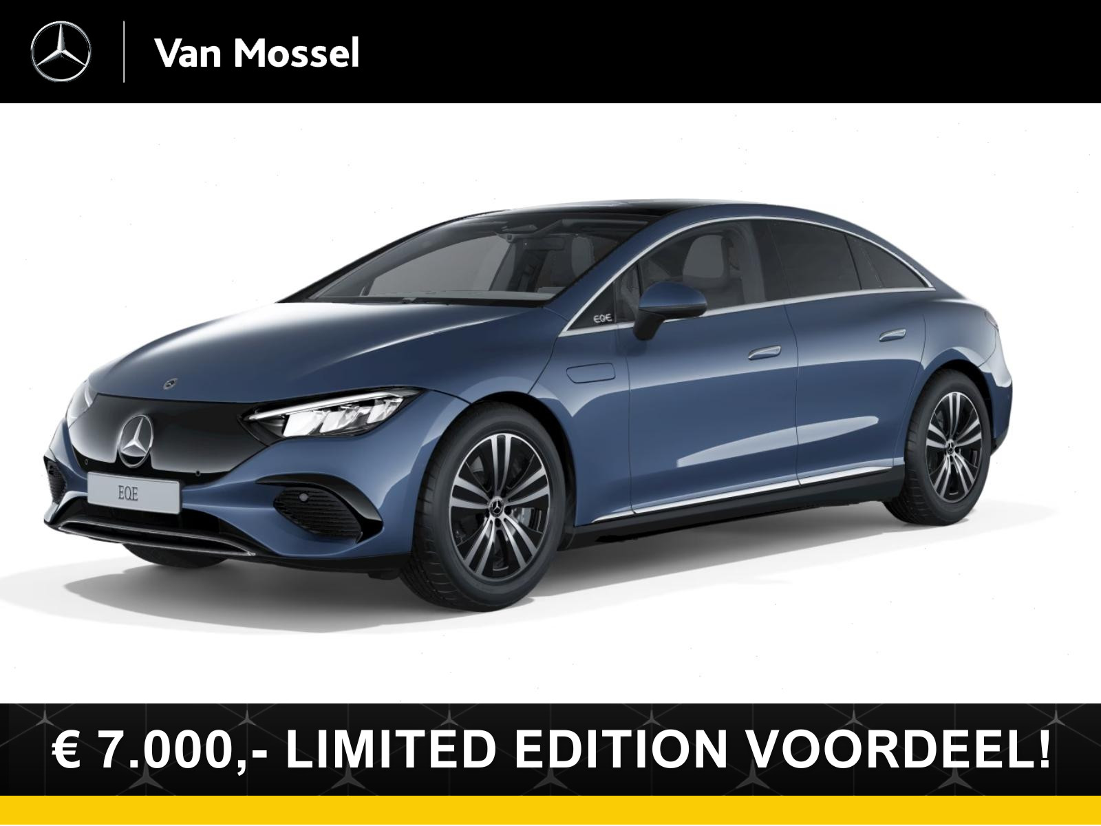 Mercedes-Benz EQE 300 Business Edition 89 kWh Achteruitrij Camera - Stoelverwarming - Zitcomfort pakket  - Sfeerverlichting - Carplay