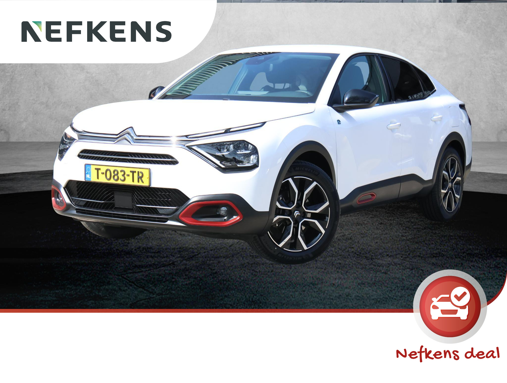 Citroën ë-C4 X Feel Pack 50 kWh 136PK | Camera | Navigatie | FASE 3 | LED | AppleCarPlay/AndroidAuto | Cruise Control | Parkeersensoren |