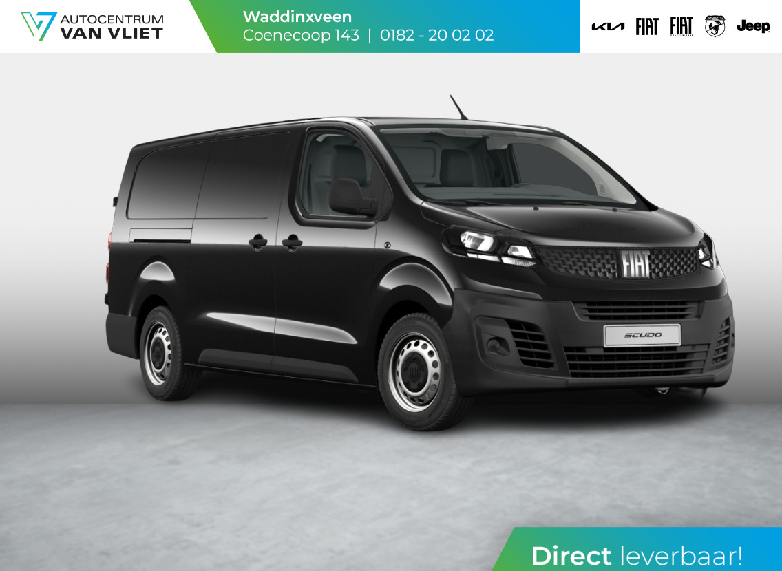 Fiat Scudo 2.0 Diesel 145pk L3 | Uit voorraad leverbaar | Navi | LED | Camera | Apple Carplay | 3-Zits | Trekhaak afn.