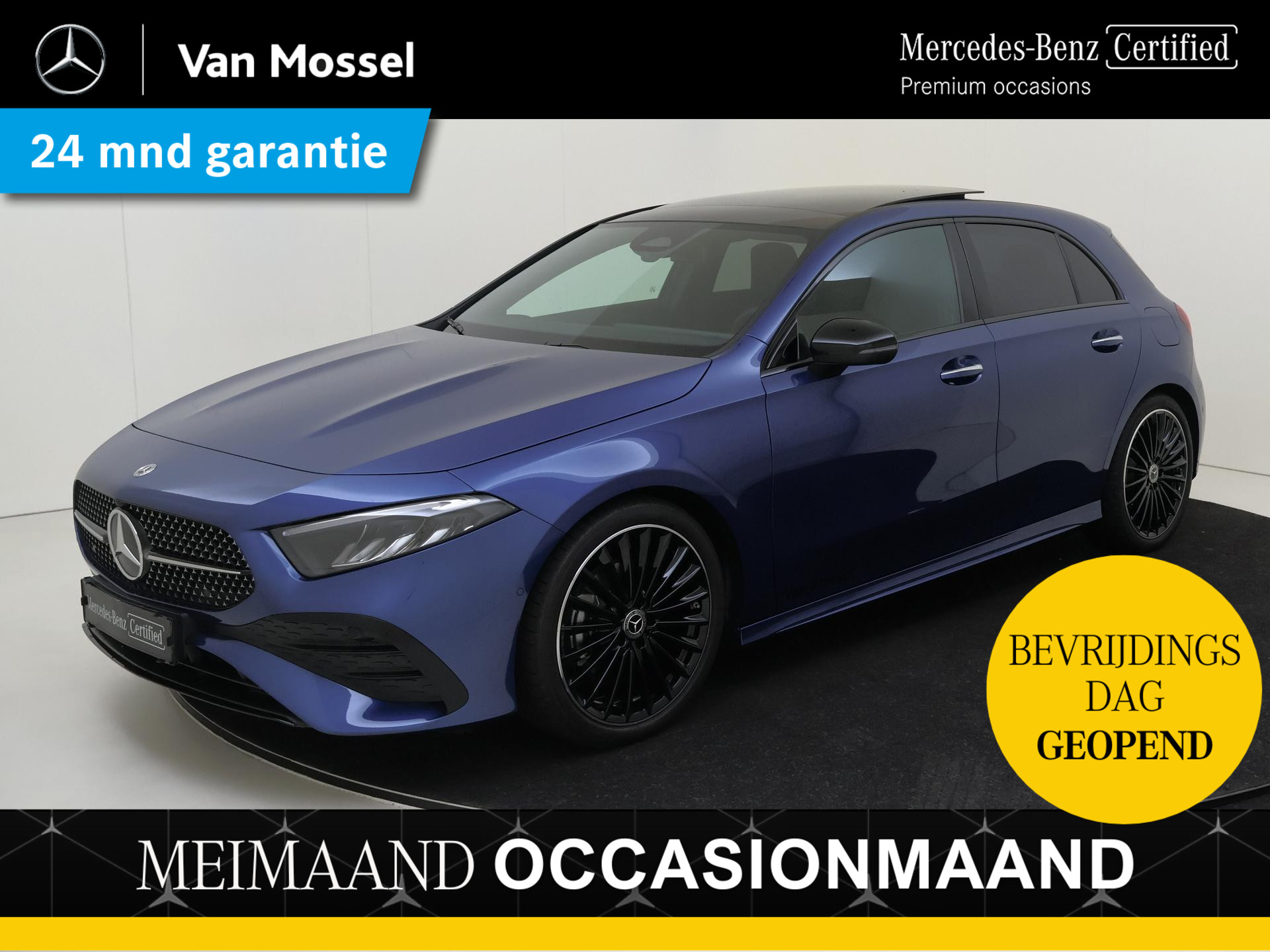 Mercedes-Benz A-Klasse 180 Star Edition AMG Line /Panoramadak /Night pakket /19 Inch /Carplay