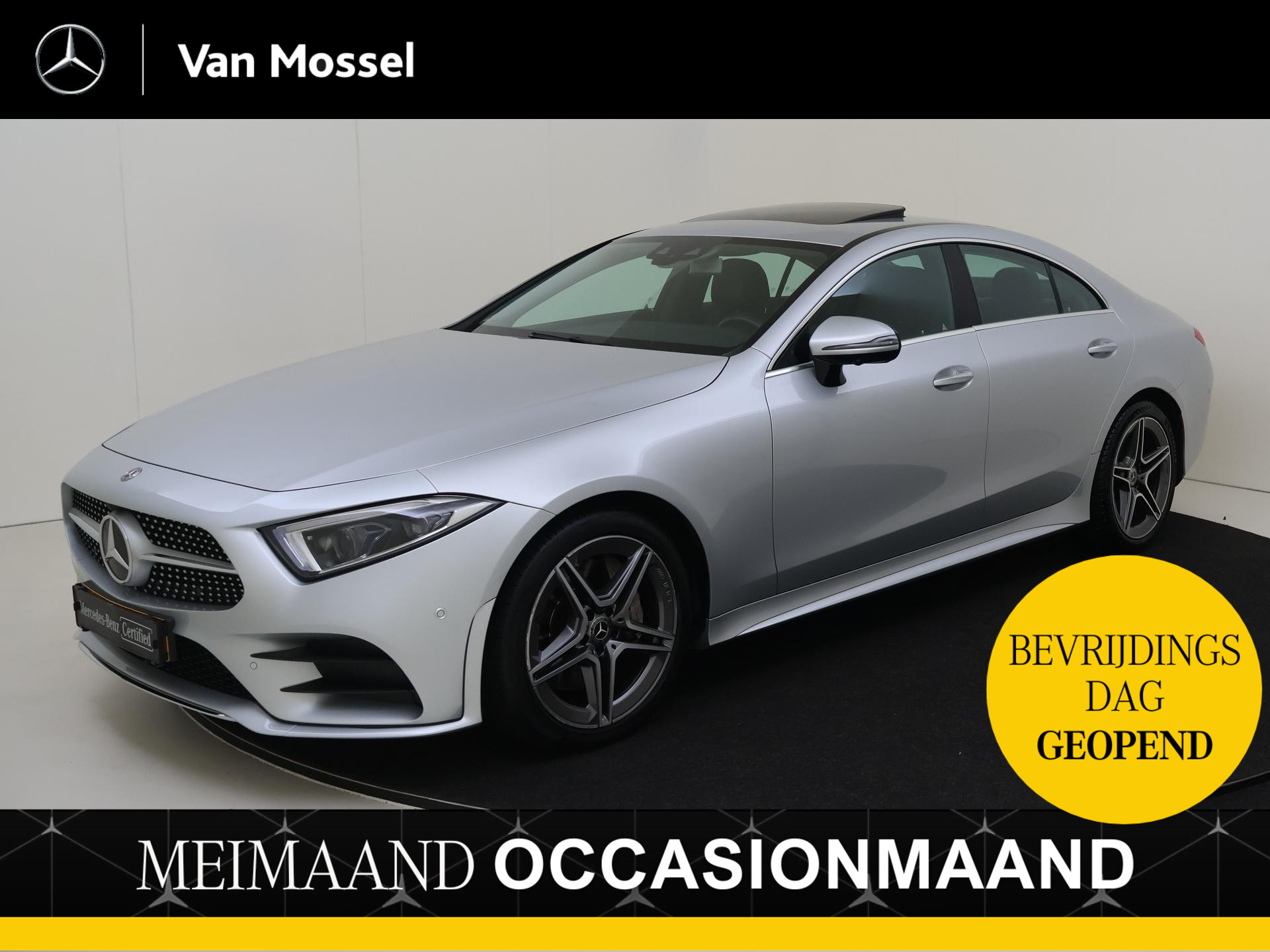 Mercedes-Benz CLS 450 4MATIC Premium Plus AMG /Schuifdak /Memory /Burmester /360 Camera /Stoelventilatie