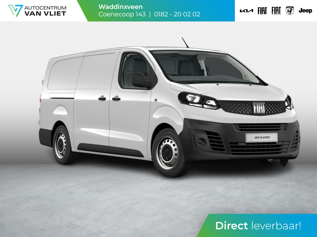 Fiat Scudo 2.0 Diesel 145pk L3 | Uit voorraad leverbaar | Navi | LED | Camera | Apple Carplay | 3-Zits | Trekhaak afn.