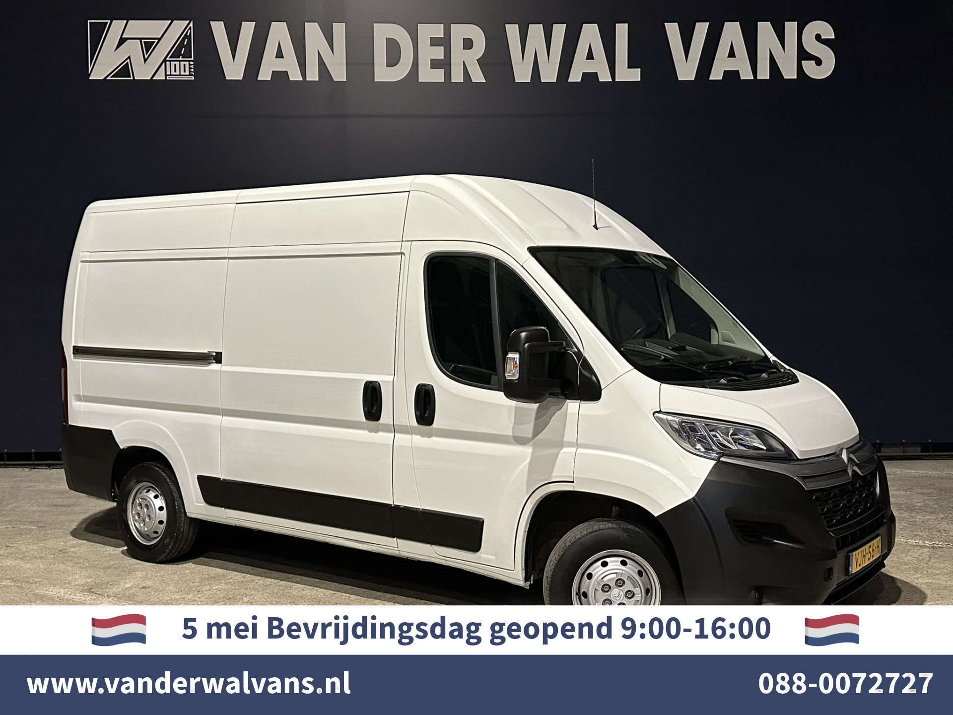 Citroën Jumper 2.2 BlueHDi 120pk L2H2 Euro6 Airco | Camera | Navigatie | Cruisecontrol | Trekhaak Parkeersensoren, bijrijdersbank