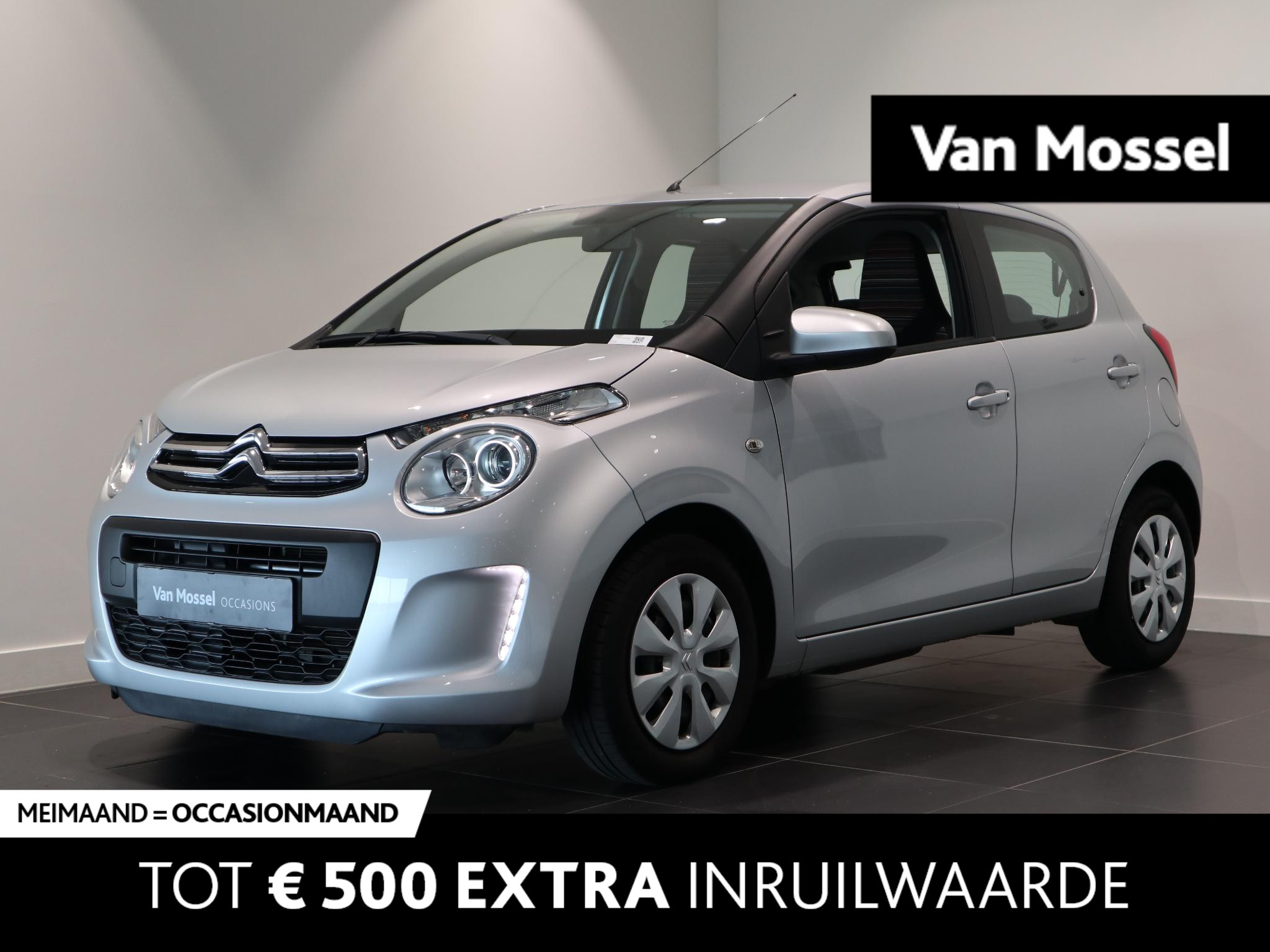 Citroën C1 Feel - LEDEREN STUUR - SNELHEIDSBEGRENZER - AIRCO