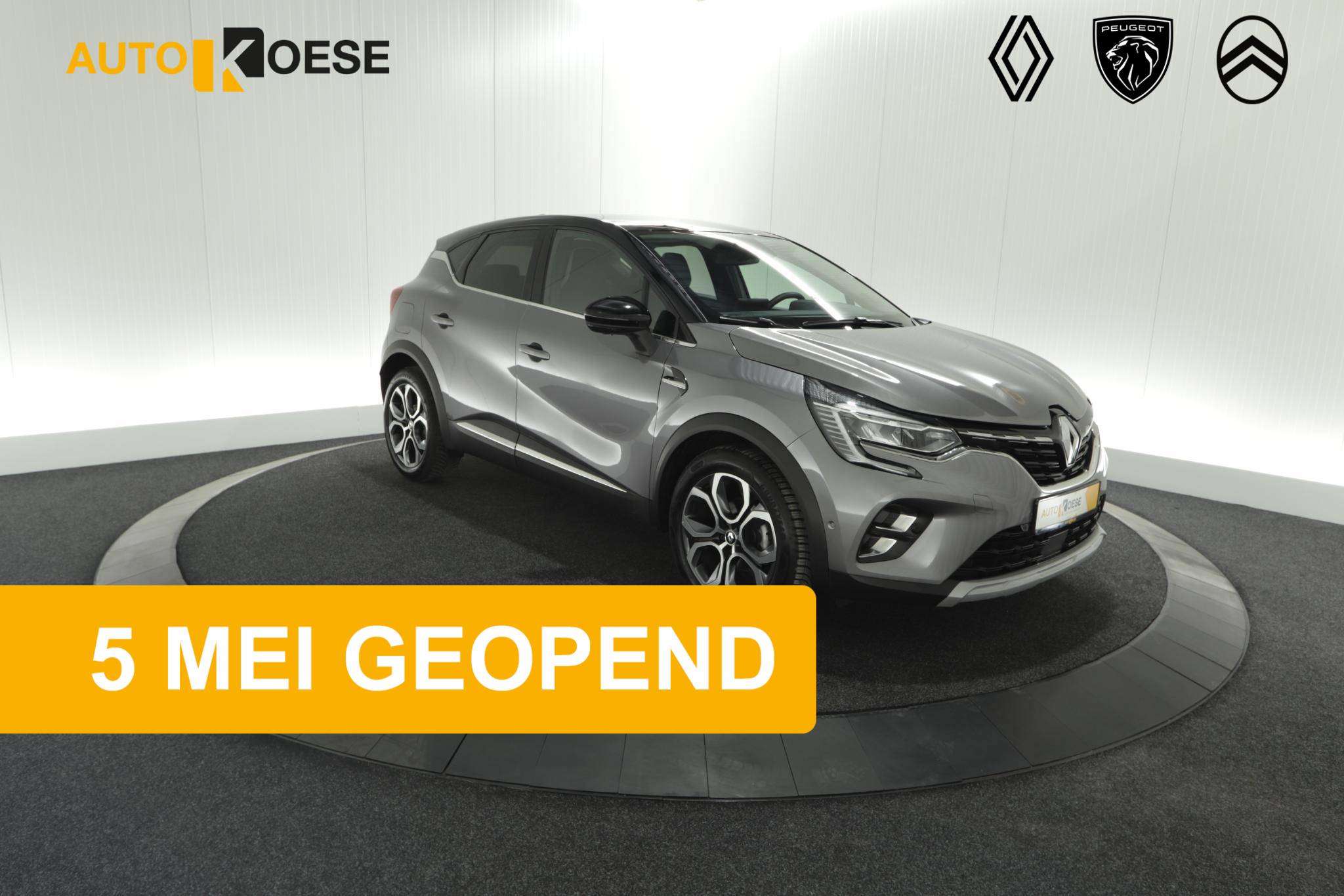 Renault Captur Mild Hybrid 140 EDC Techno | 360 Camera | 9.3 Inch Grootscherm | Stoelverwarming | Apple Carplay | 18 Inch Lichtmetalen Velgen