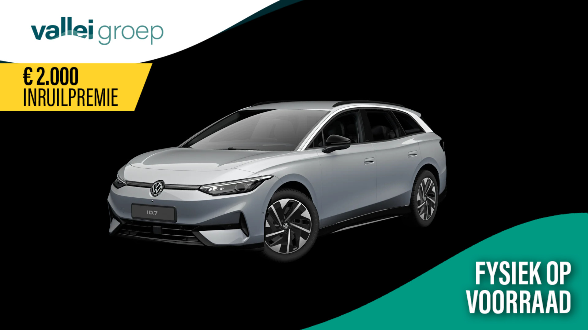 Volkswagen ID.7 Tourer Pro Business 77 kWh 210 kW / 286 pk