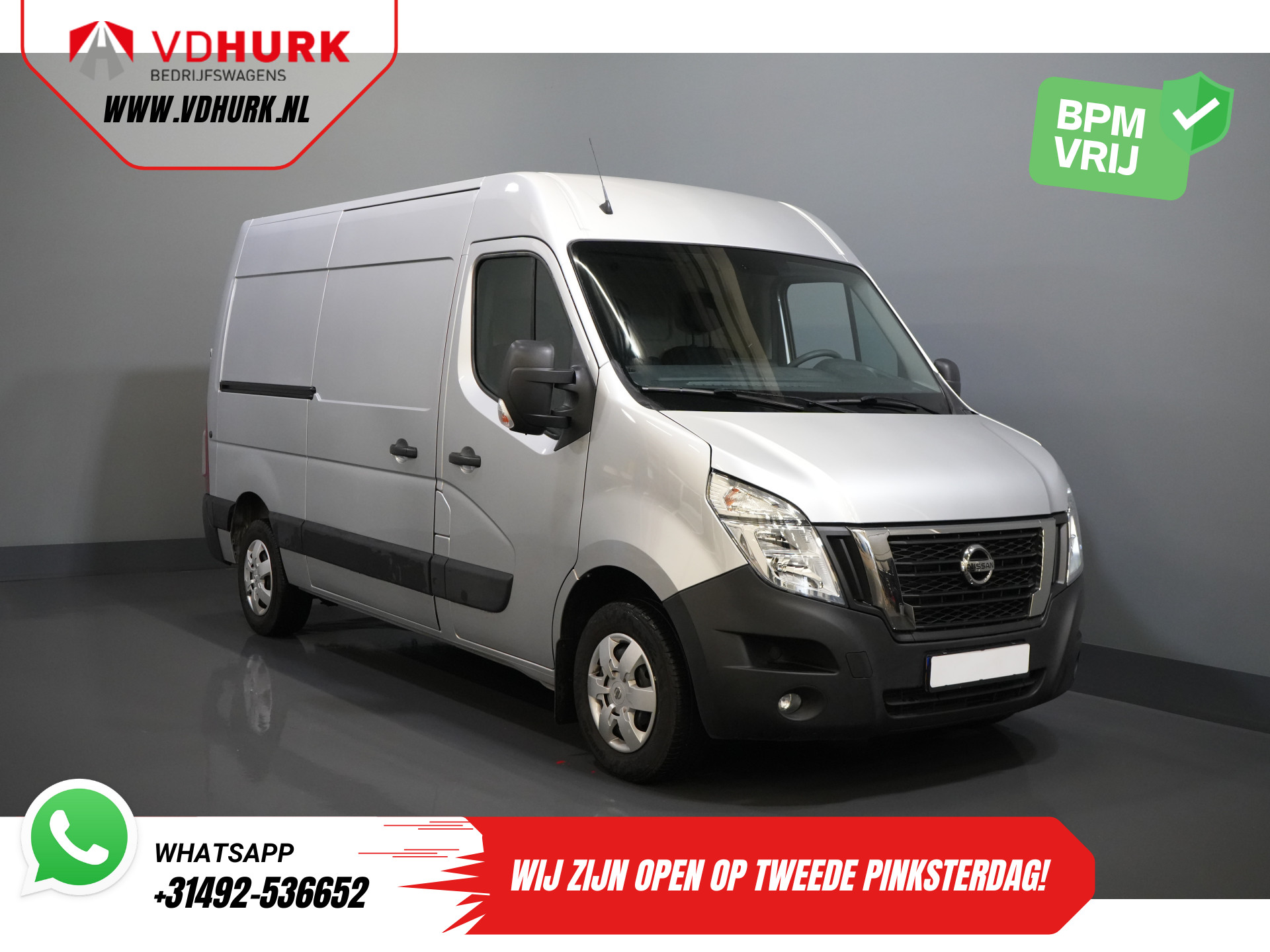 Renault Master (Nissan NV400) 35 2.3 dCi 136 pk L2H2 2x Schuifdeur/ Climate/ Navi/ Cruise/ Camera/ PDC/ Trekhaak