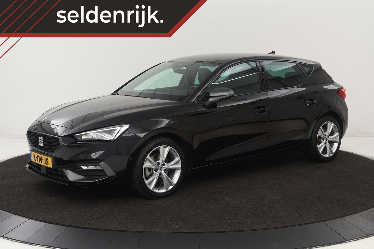 SEAT Leon 1.5 eTSI FR Launch Edition | Carplay | Stoel & stuurverwarming | Camera | Adaptive cruise | Navigatie | Keyless | Full LED | Sportstoelen