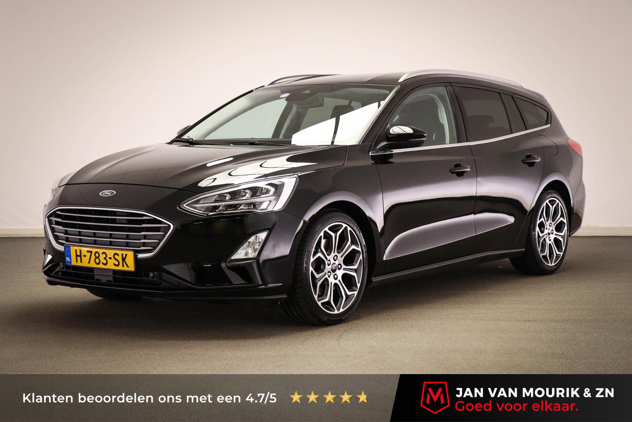 Ford Focus Wagon 1.5 EcoBoost Titanium Business | WINTER / DESIGN / FAMILY / COMFORT- PACK | LED | APPLE | TREKHAAK | 18"