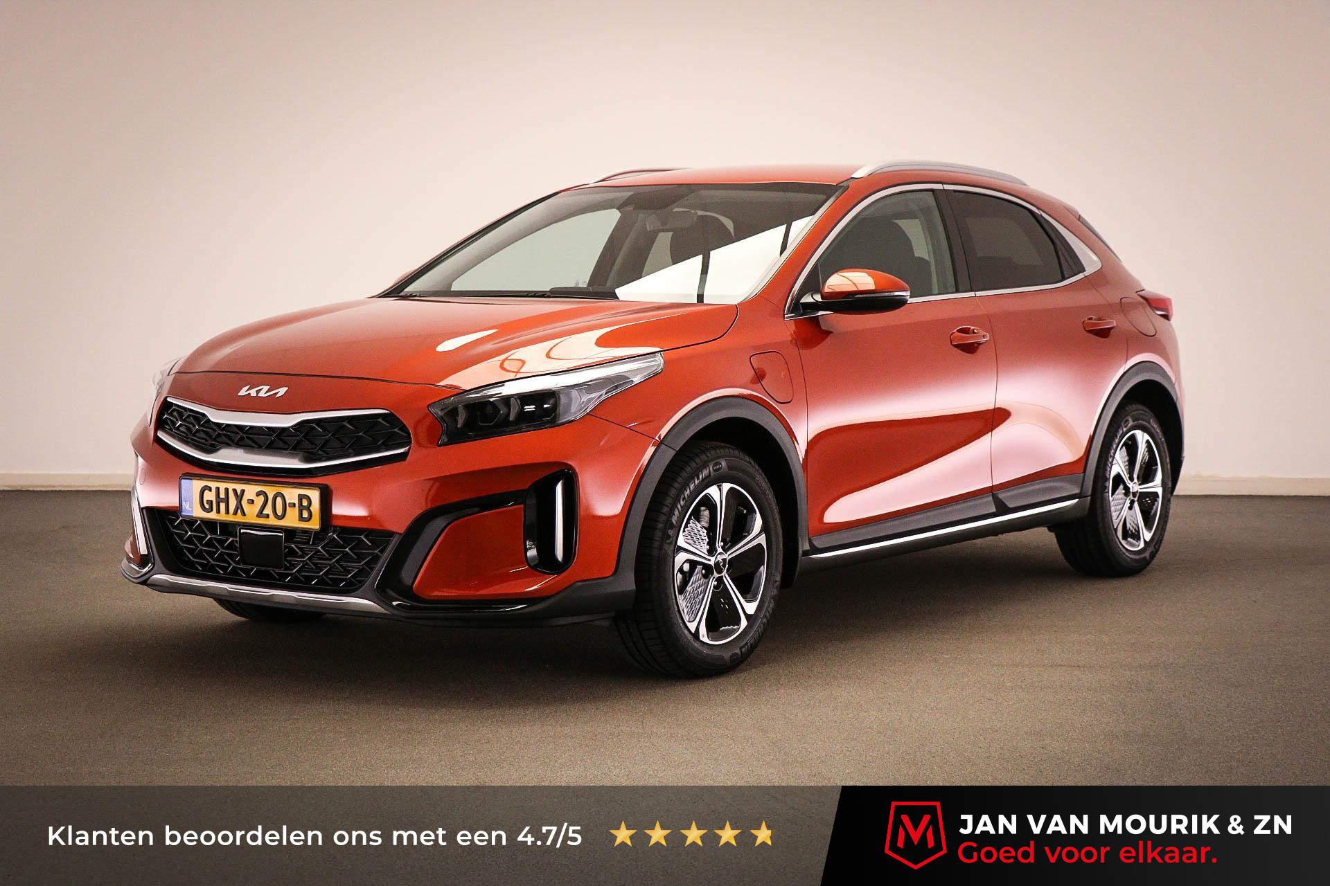 Kia XCeed 1.6 GDi PHEV DynamicPlusLine | APPLE CARPLAY | DRAADLOZE LADER | HALF LEDER | STOEL/STUUR VERWARMING | CAMERA | 16"