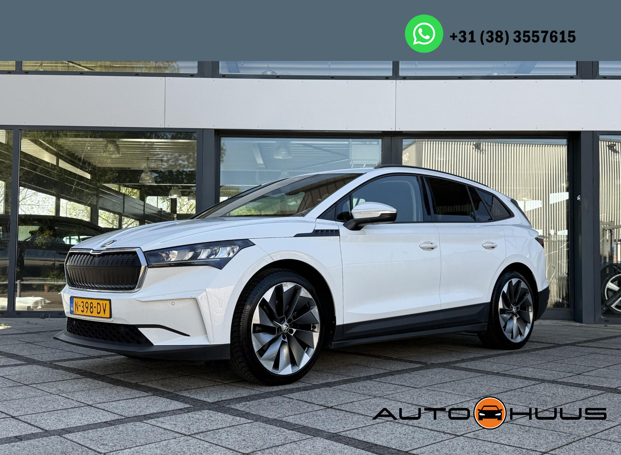 Škoda Enyaq iV 60 kWh | Navigatie | Camera  | Apple Carplay | Trekhaak |