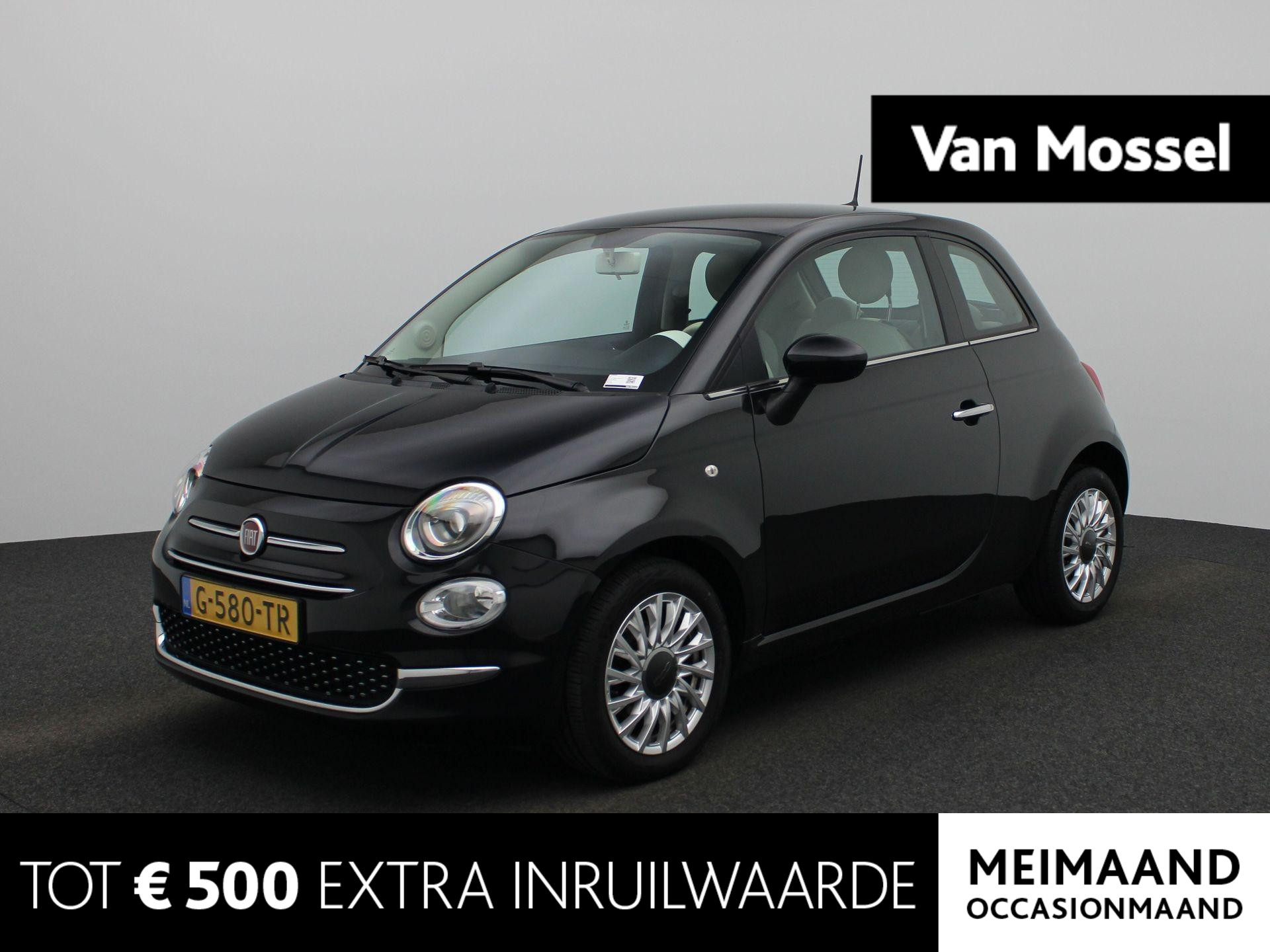 Fiat 500 1.2 Lounge | Automaat | Apple Carplay /Android Auto | Cruise control | Airco | Lichtmetalen velgen |