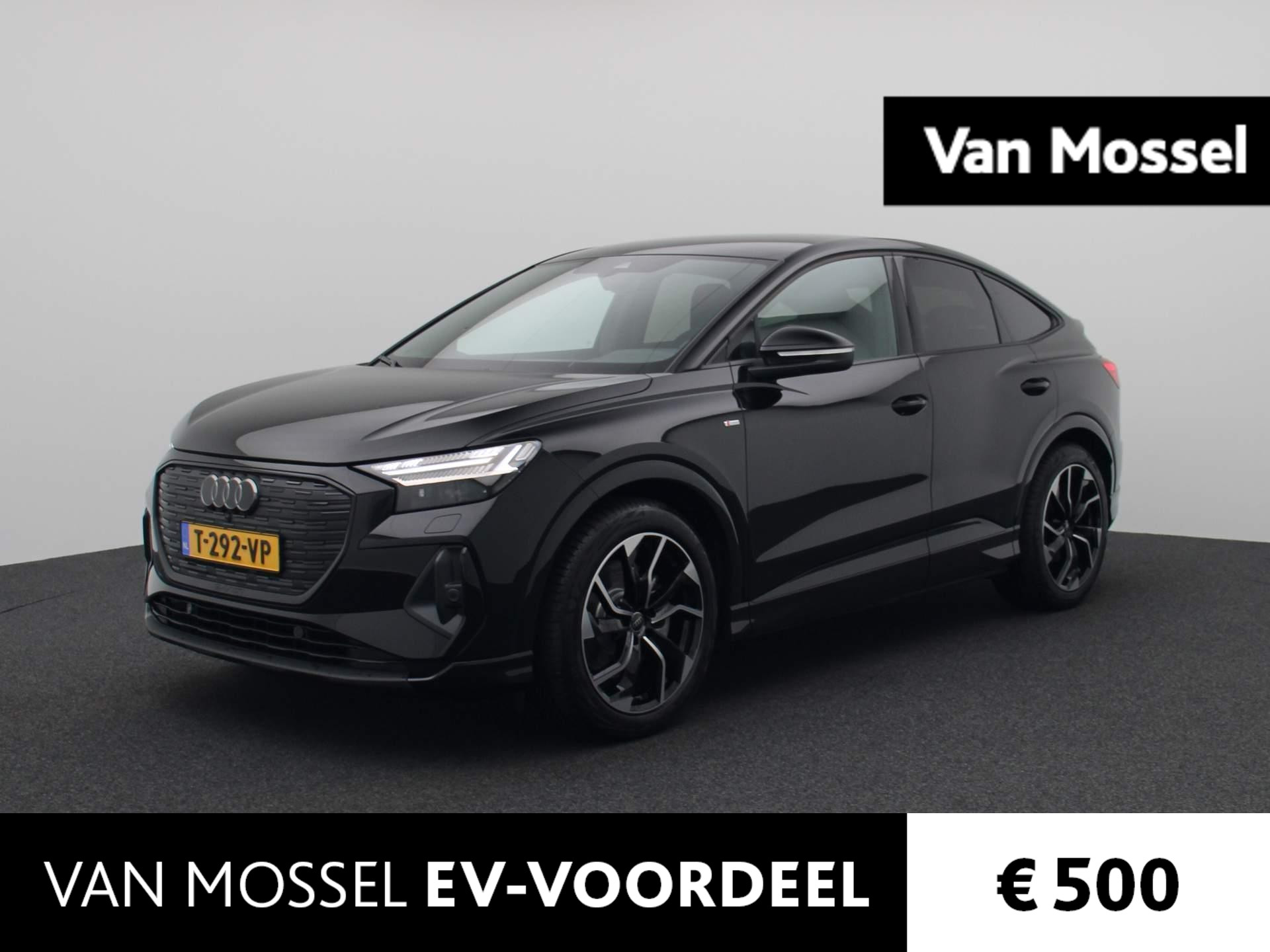 Audi Q4 e-tron Sportback 45 quattro S edition 77 kWh | S-line | Achteruitrijcamera | Sportstoelen | Stoelverwarming | Lichtmetalen velgen | Optiek zwart plus |