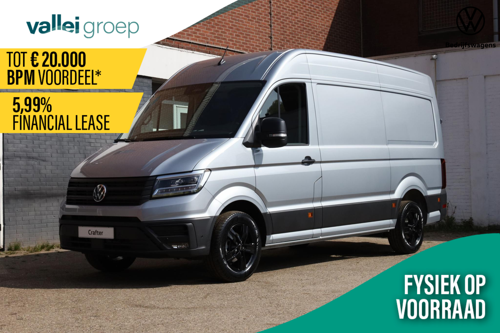 Volkswagen Crafter Bedrijfswagens Exclusive 2.0 TDI EU6 103 kW / 140 pk L3 3.5T