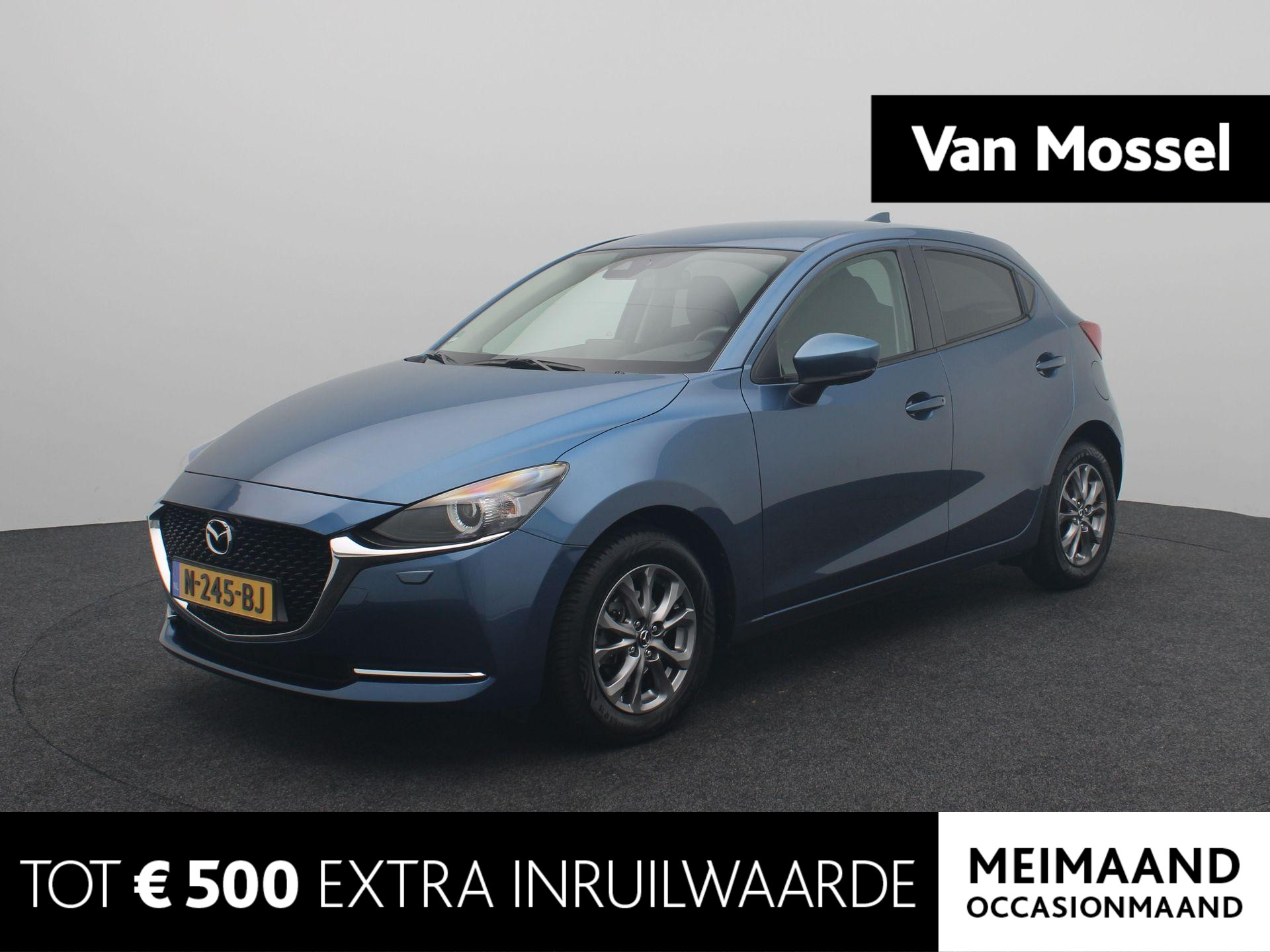 Mazda 2 1.5 Skyactiv-G Luxury | Airco | Cruise Control | Apple Carplay/Android Auto | lichtmetalen velgen 16" | Trekhaak |
