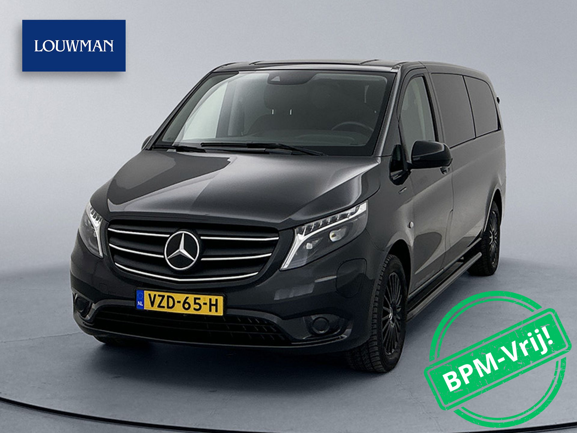 Mercedes-Benz eVito Extra Lang Dubbele Cabine 285KM WLTP Actieradius LED Navigatie Achteruitrijcamera Apple Carplay/Android Auto