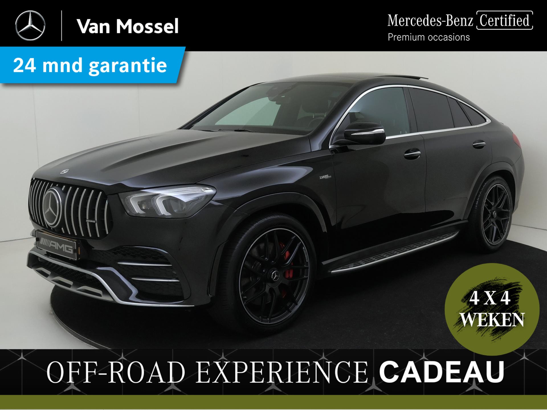 Mercedes-Benz GLE Coupé AMG 53 4MATIC+ Premium Plus / Panoramadak/ 22 inch/ Burmester/ Memory/ Perf. Uitlaat/ El. Trekhaak