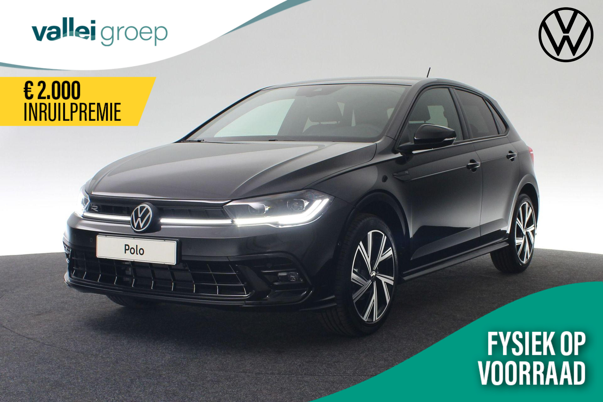 Volkswagen Polo 1.0 TSI 95PK R-Line Edition | IQ Light | Camera | ACC | Stoelverwarming | 17 inch