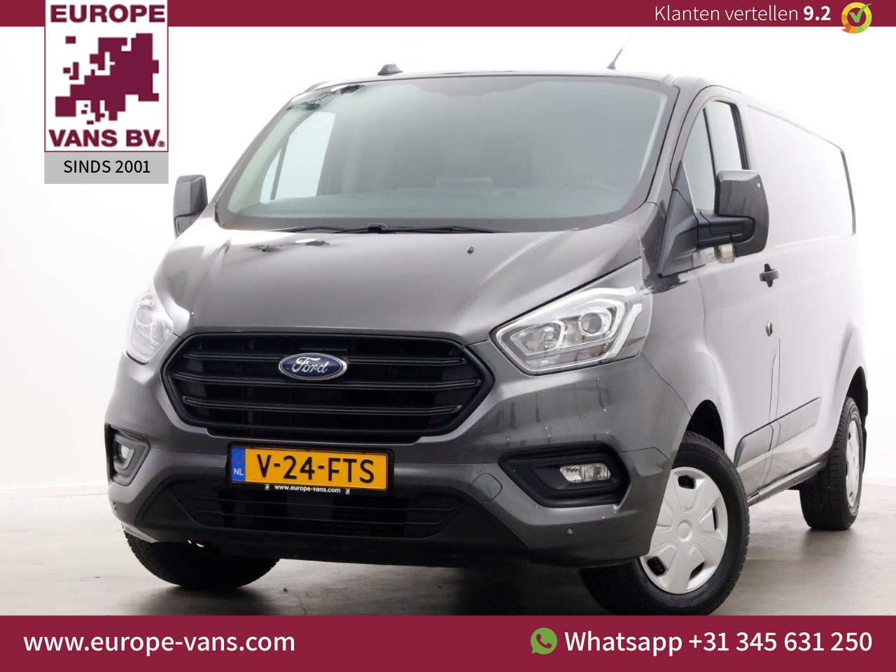 Ford Transit Custom 2.0 TDCI 130pk L2H1 Trend/LED/Carplay 11-2022