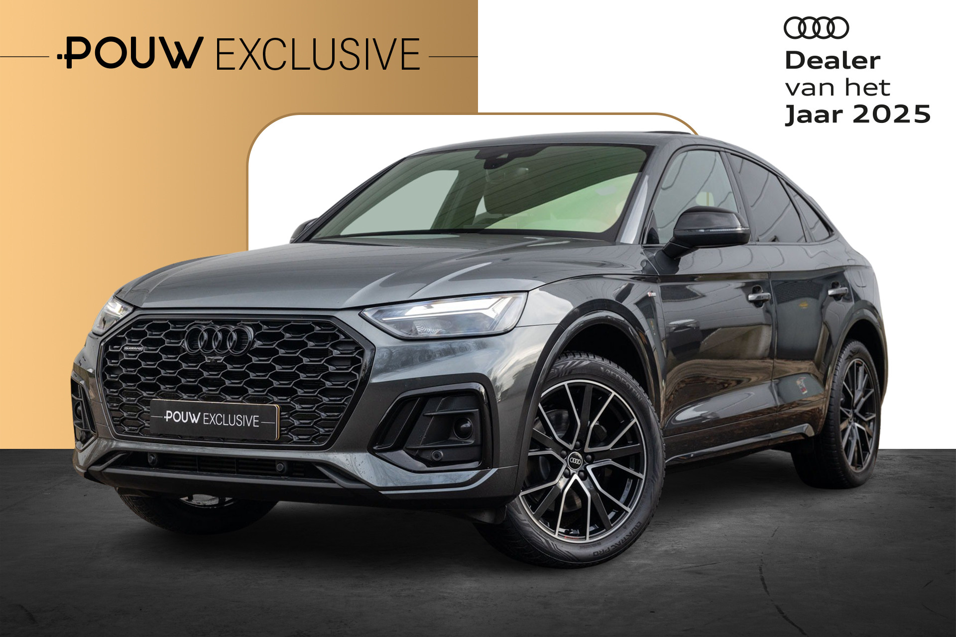 Audi Q5 Sportback 50 TFSIe 299pk S Edition | Panoramadak | 20" Velgen | Keyless | Elek. Voorstoelen