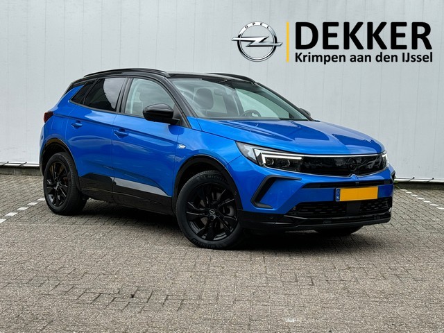 Opel Grandland 1.6 Turbo 225PK Hybrid GS Line Automaat met Alcantara, Navi/Camera, AGR, LED, 18inch
