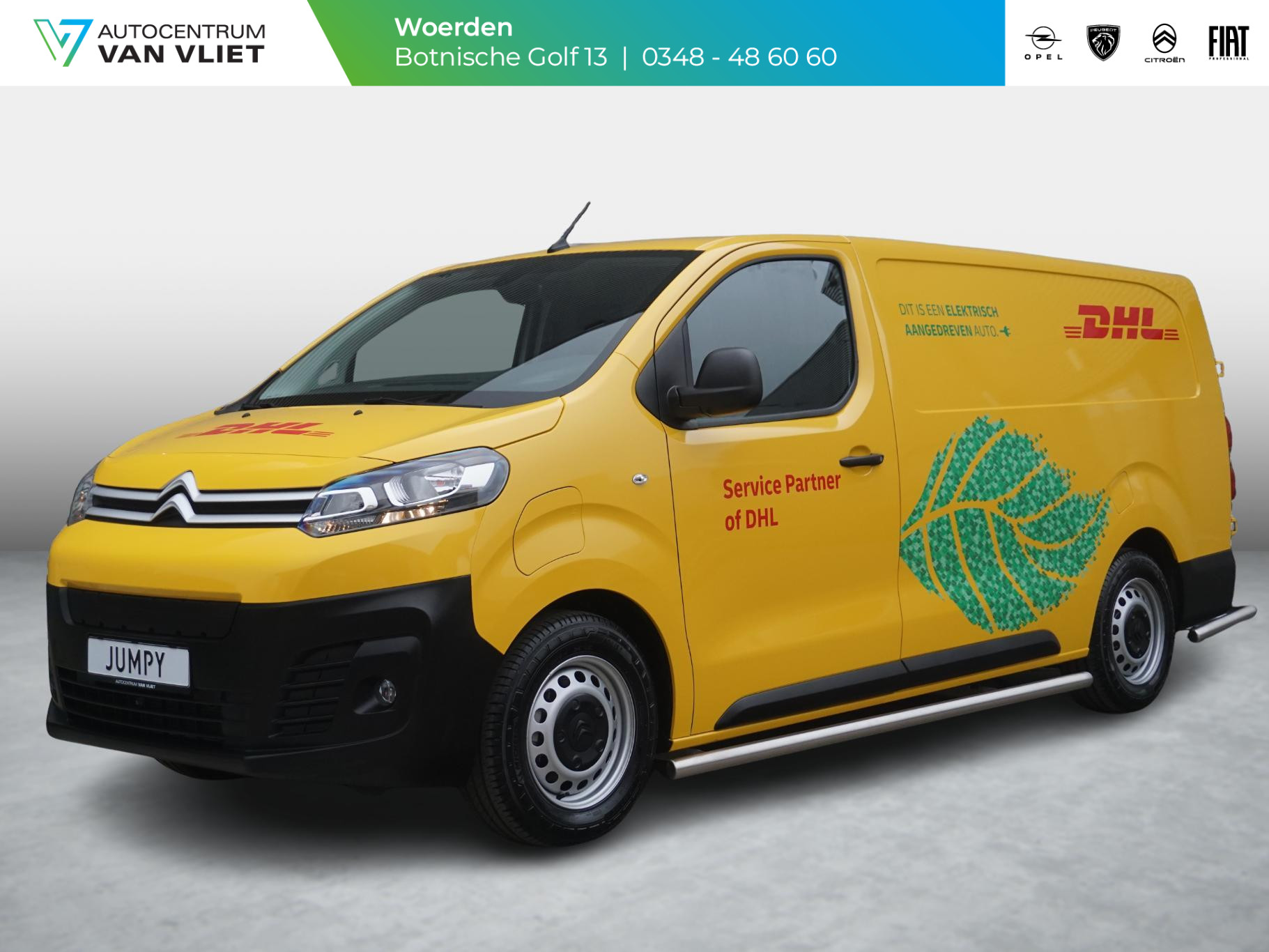 Citroën ë-Jumpy L3 75 kWh | inclusief compleet DHL subcontractor accessoirepakket | rijklaarprijs