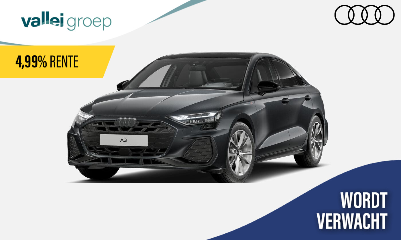 Audi A3 Limousine S edition 35 TFSI 150 PK Panoramadak | Sonos Premium 3d | Lichtpakket Pro Ambient Light |
