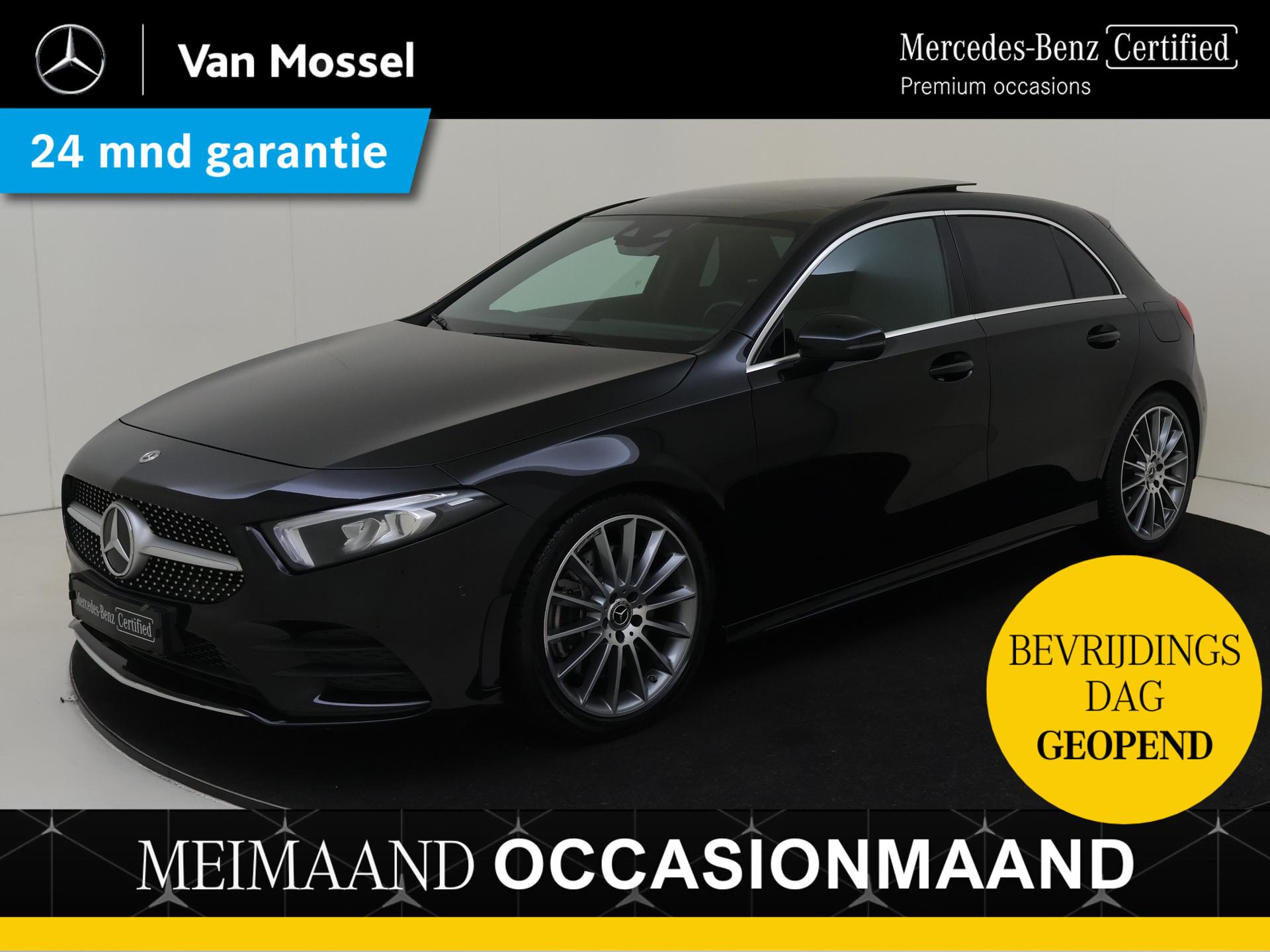 Mercedes-Benz A-Klasse 250 Advantage / Achteruitrijcamera / Multispaaks-Velgen / Panaroma-schuifdak /