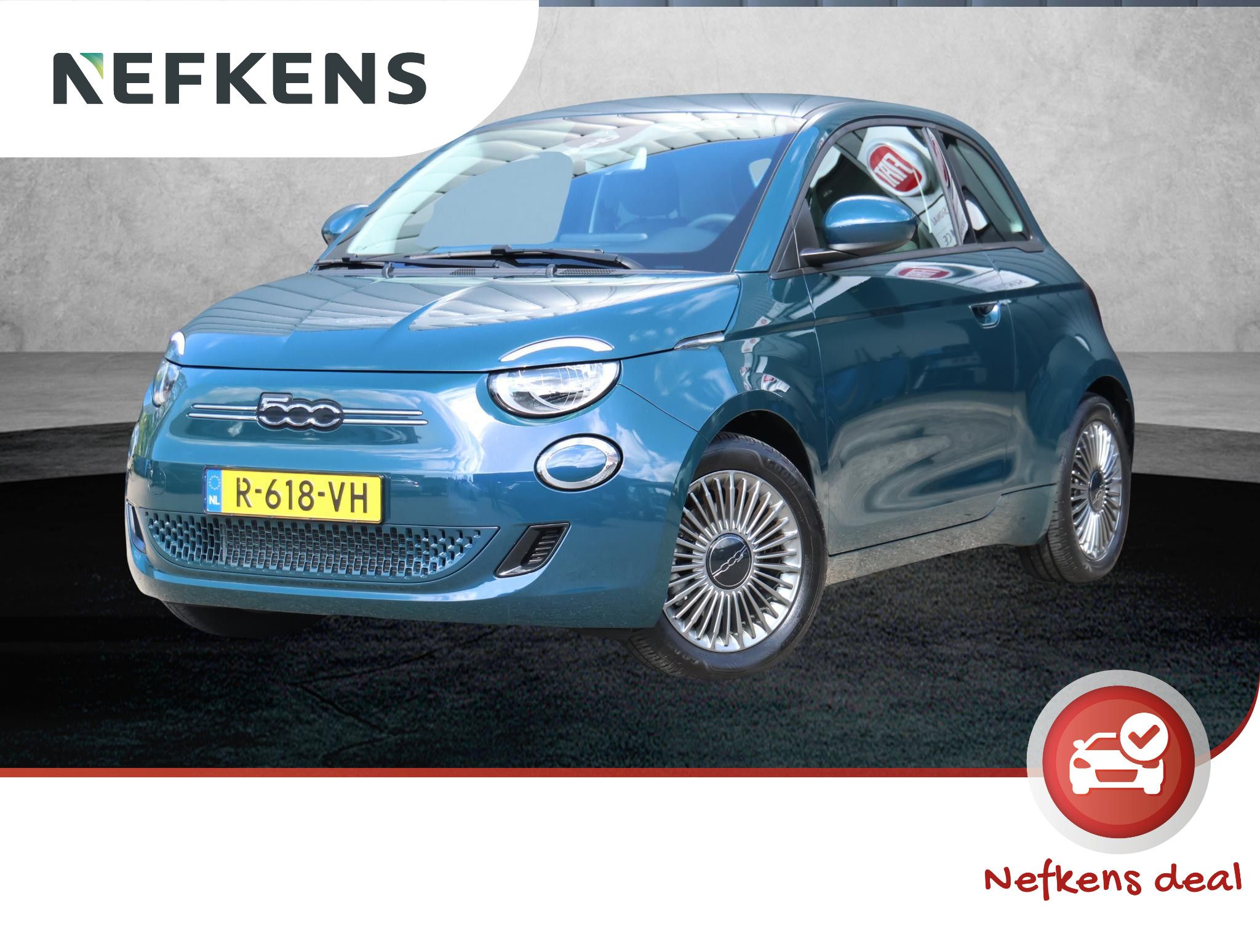 Fiat 500e 42 kWh Icon | Navigatie | Climate | Apple CarPlay & Android Auto