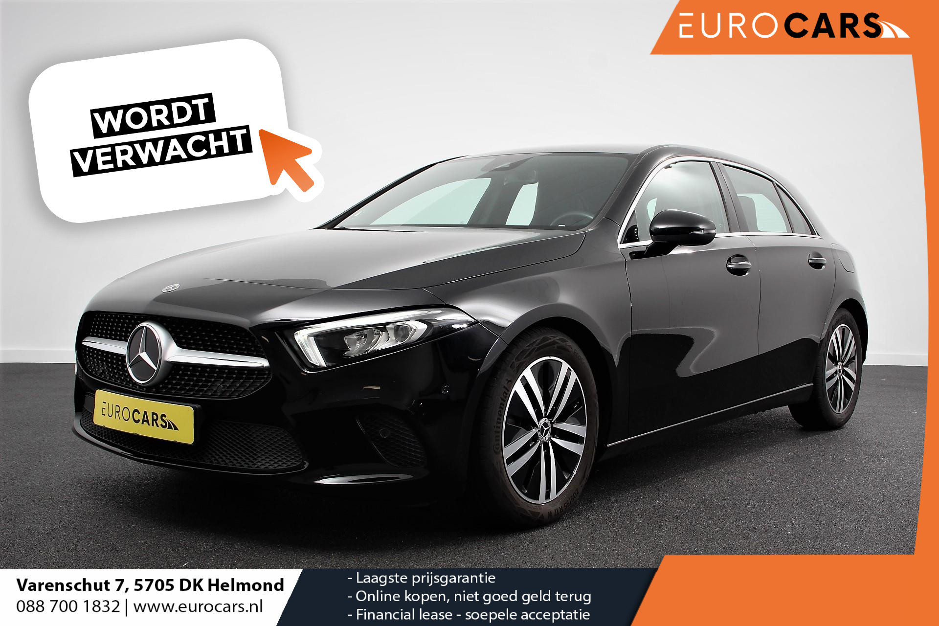 Mercedes-Benz A-Klasse 200 Automaat Progressive Navigatie Camera Climate Control Cruise Control Lane Assist Keyless Go Verkeersbord Herkenning 17 Inch Lichtmetaal