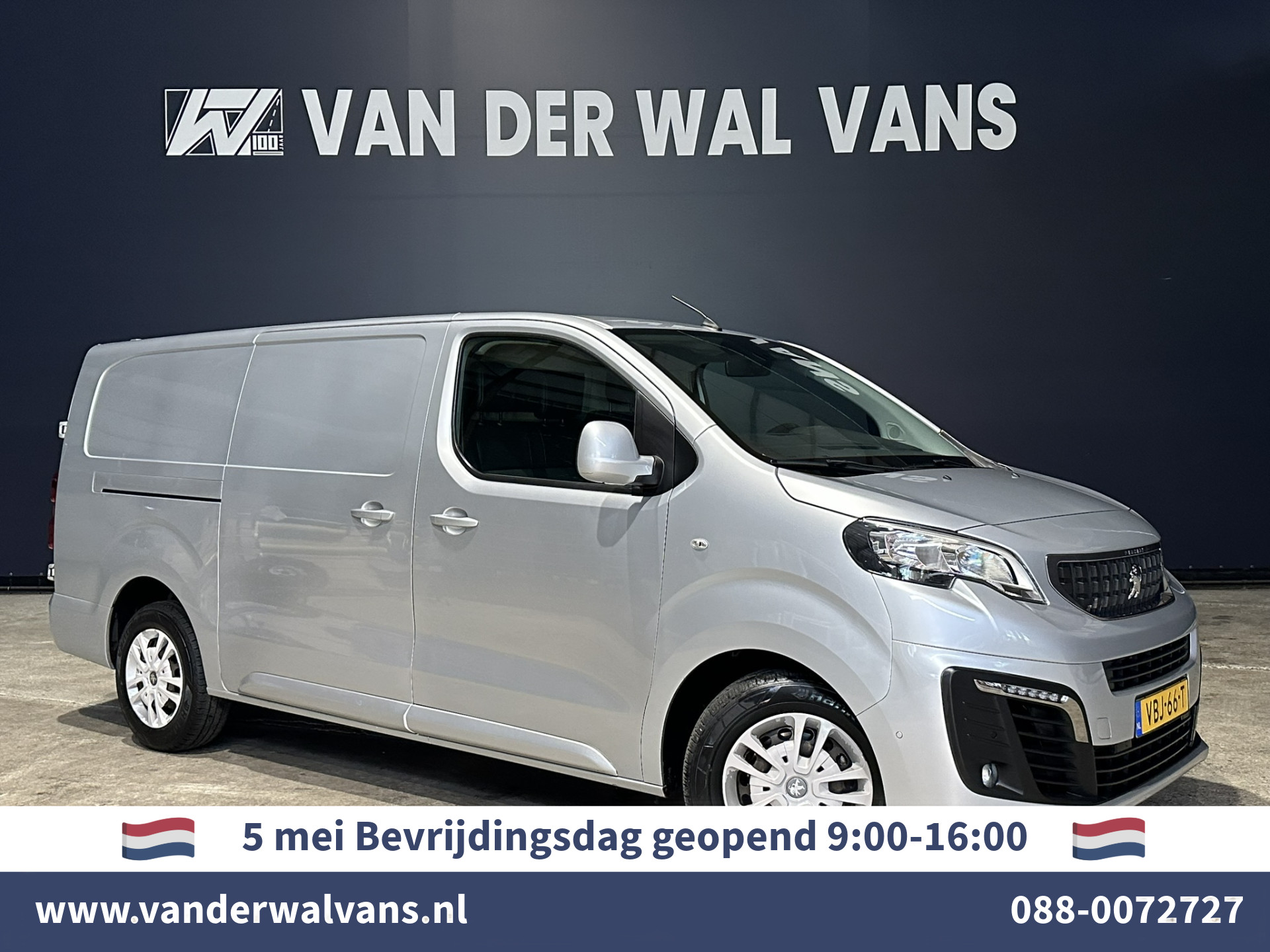 Peugeot Expert 2.0 BlueHDI 122pk L3H1 Euro6 Airco | Apple Carplay | Navigatie | Camera | Cruisecontrol Parkeersensoren, 2500kg trekvermogen,  Android Auto, Bijrijdersbank